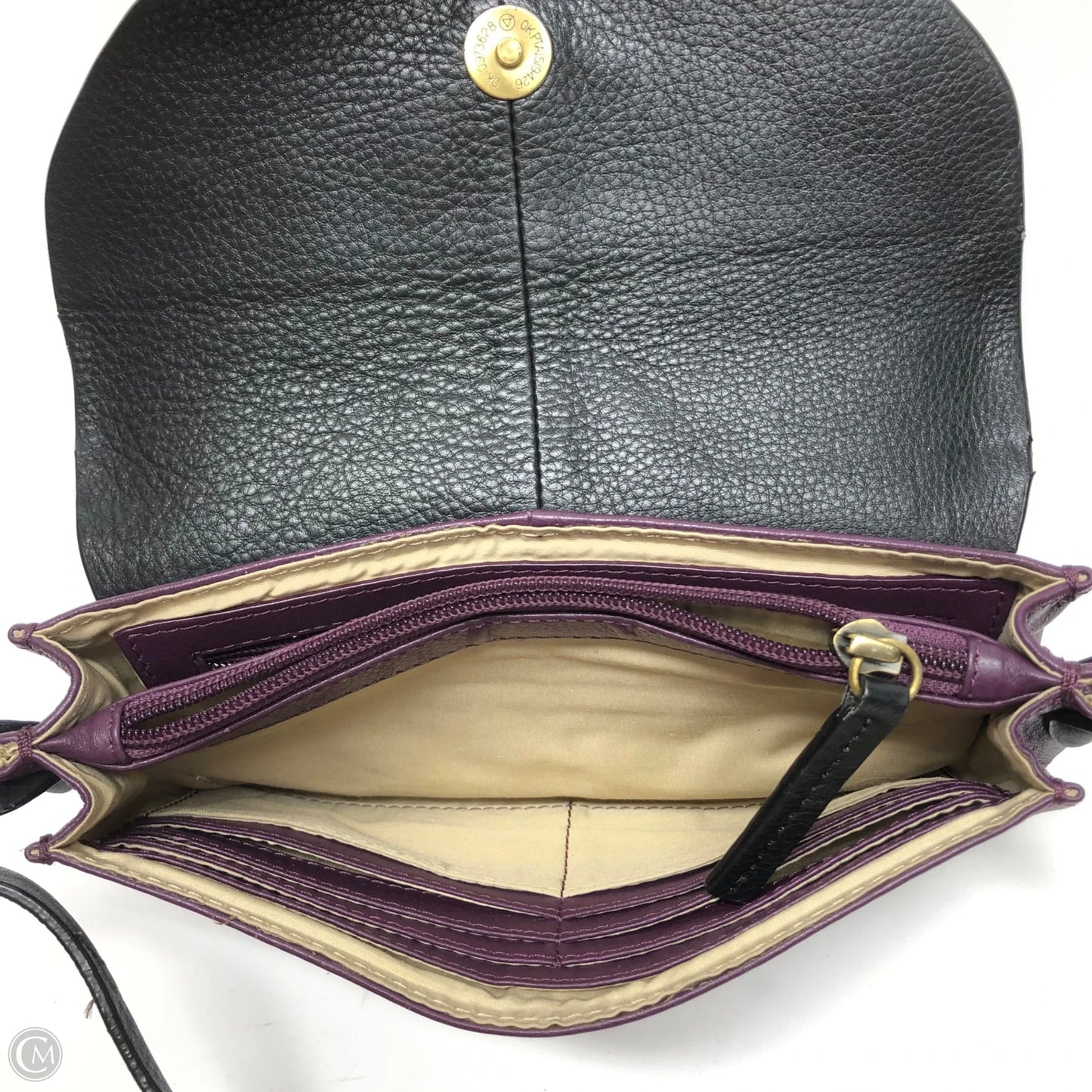 Crossbody Leather By Cmc, Size: Small