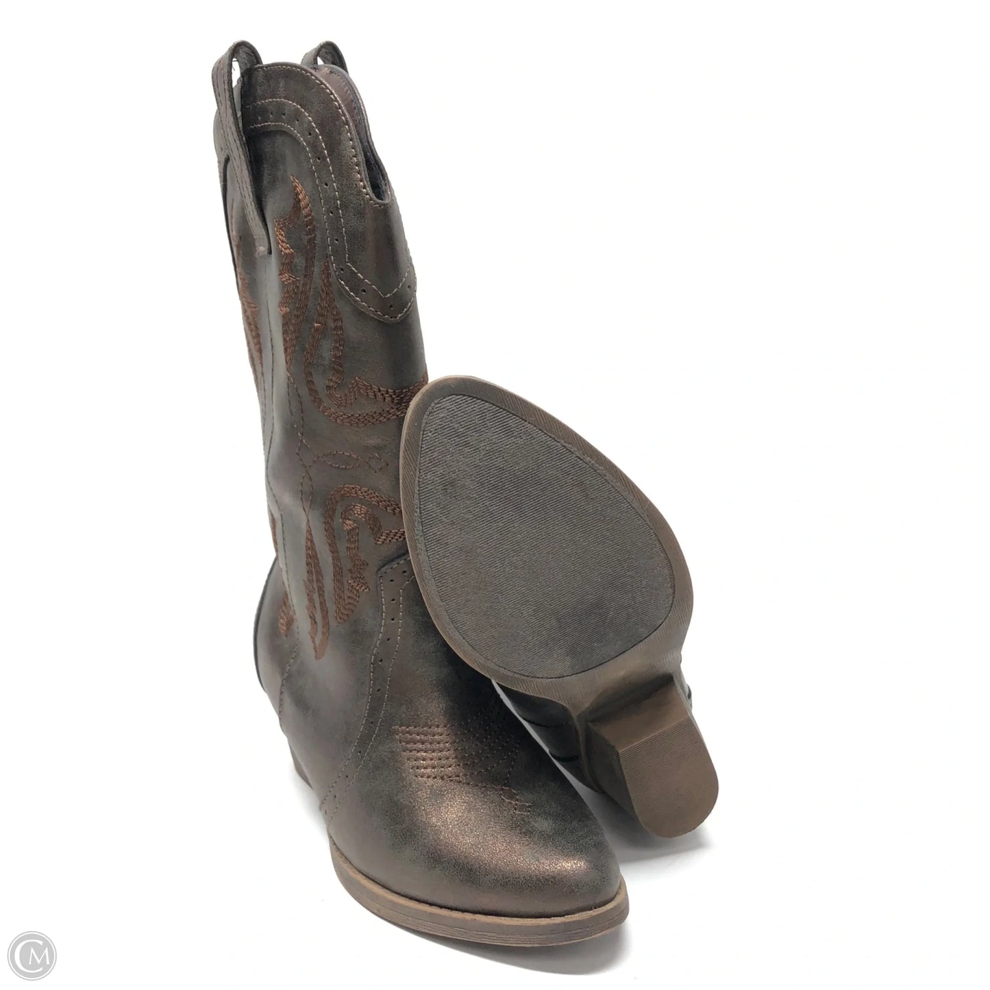 Boots Western By Sugar In Brown, Size: 7