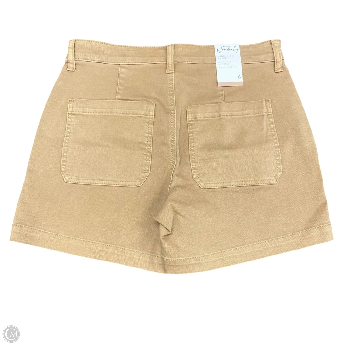 Shorts By Wonderly In Beige, Size: 6