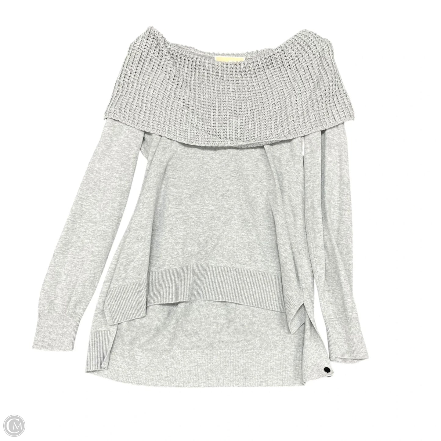 Sweater By Michael By Michael Kors In Grey, Size: L