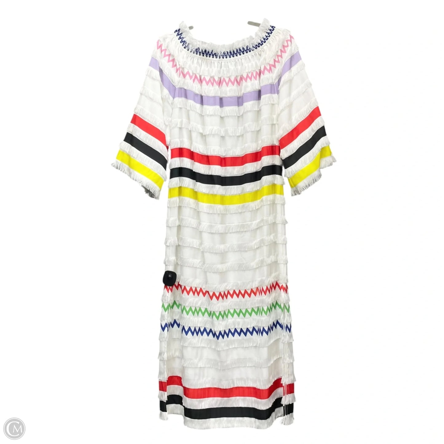Dress Casual Midi By Cynthia Rowley In Multi-colored, Size: S