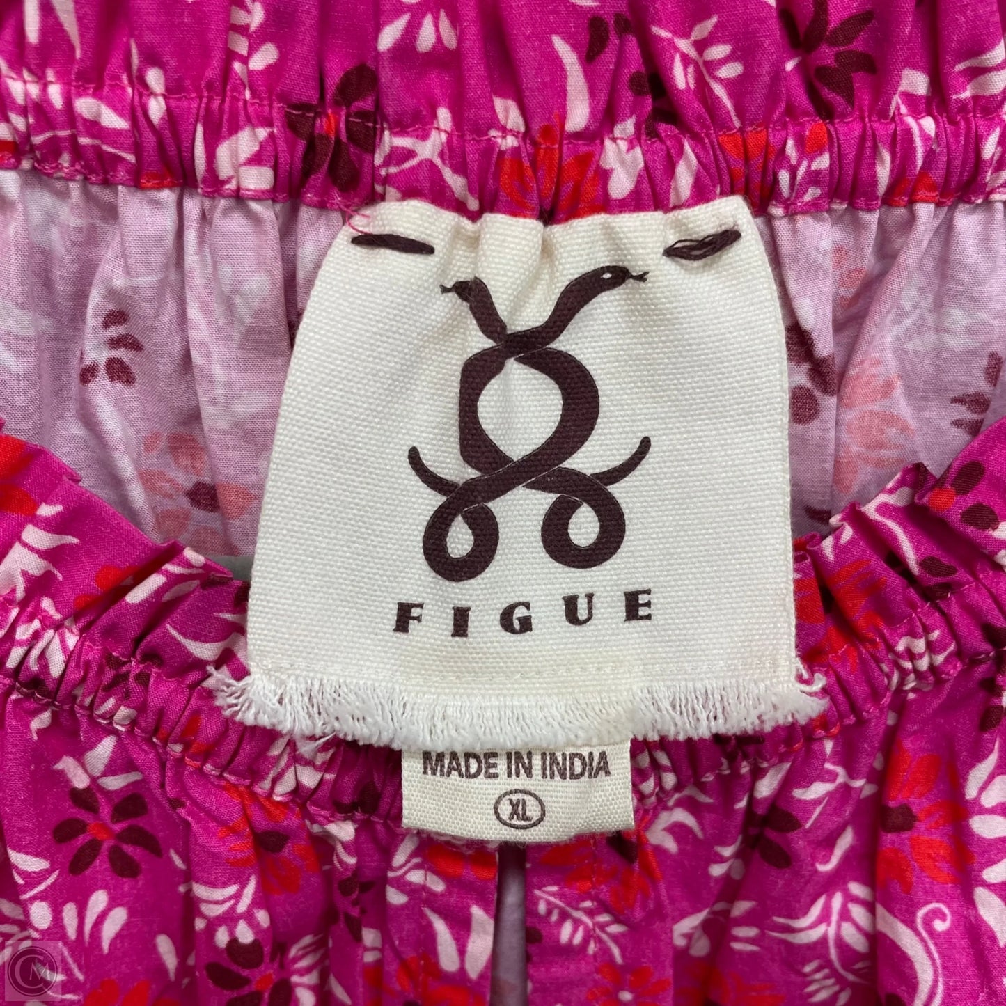 Dress Casual Short By Cma In Pink & Red, Size: Xl