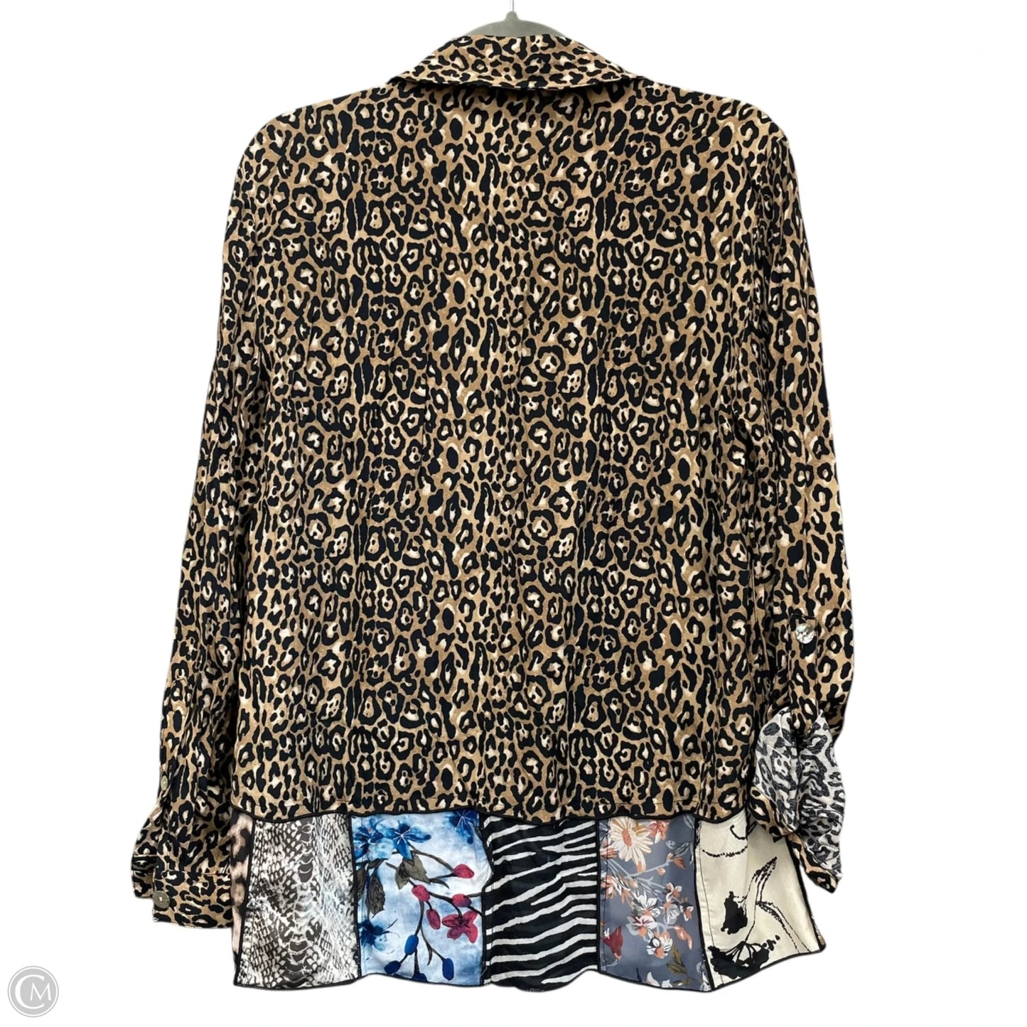 Tunic Long Sleeve By John Mark In Animal Print, Size: S