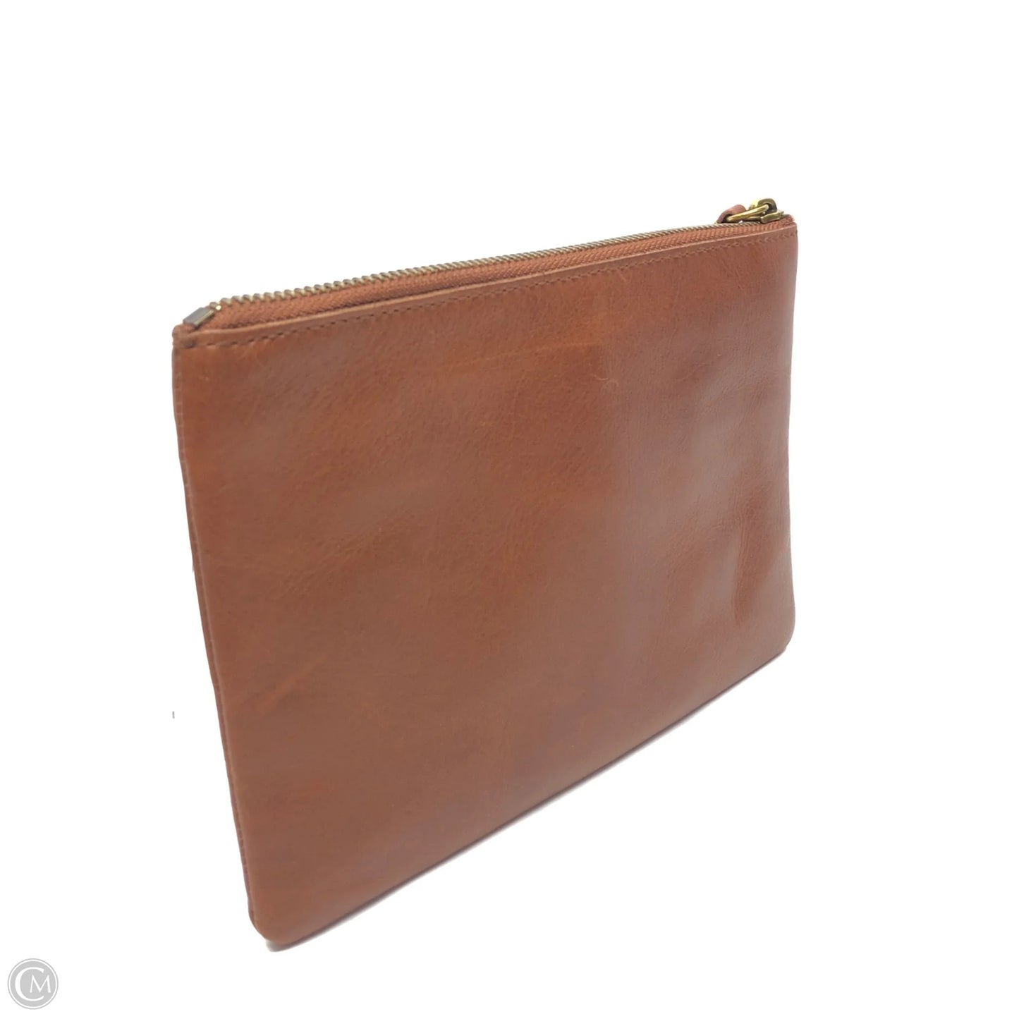 Makeup Bag Leather By Madewell, Size: Medium
