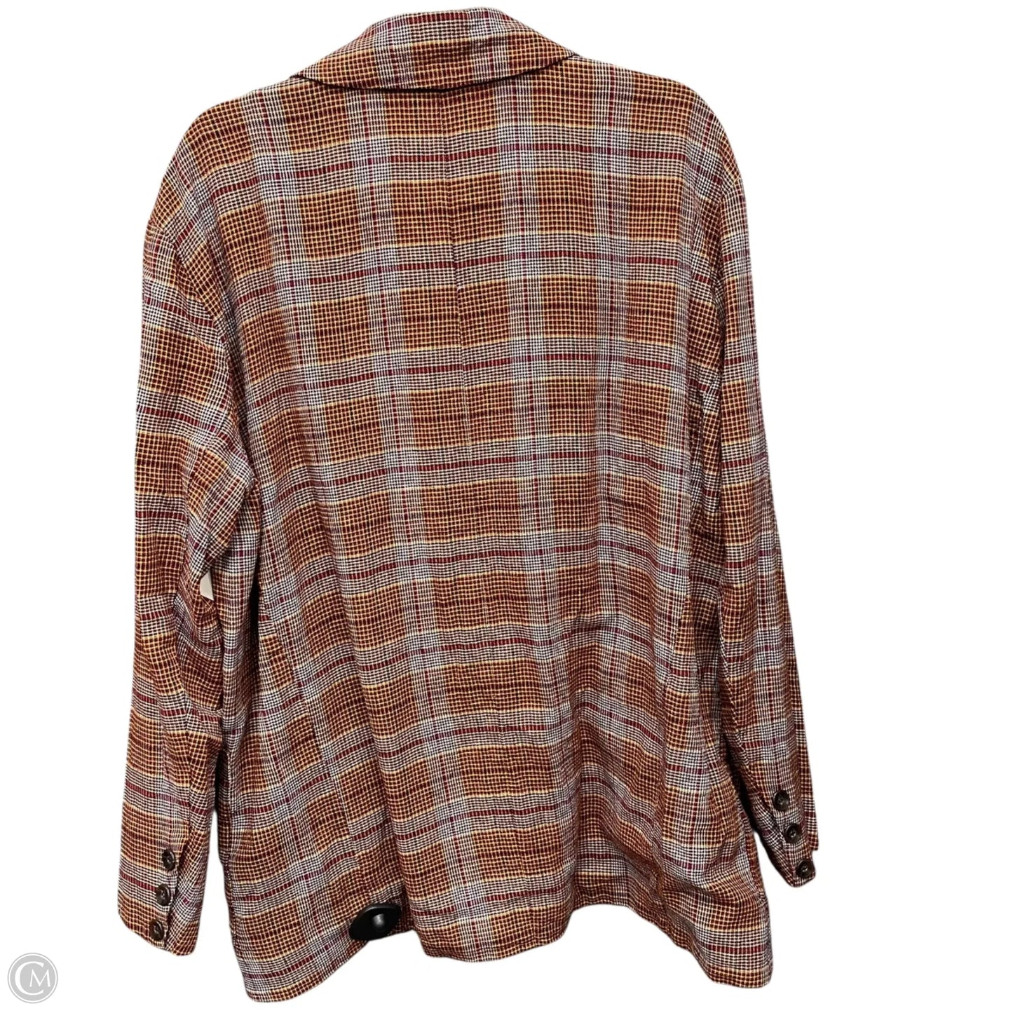 Blazer By Free People In Orange & Red, Size: S
