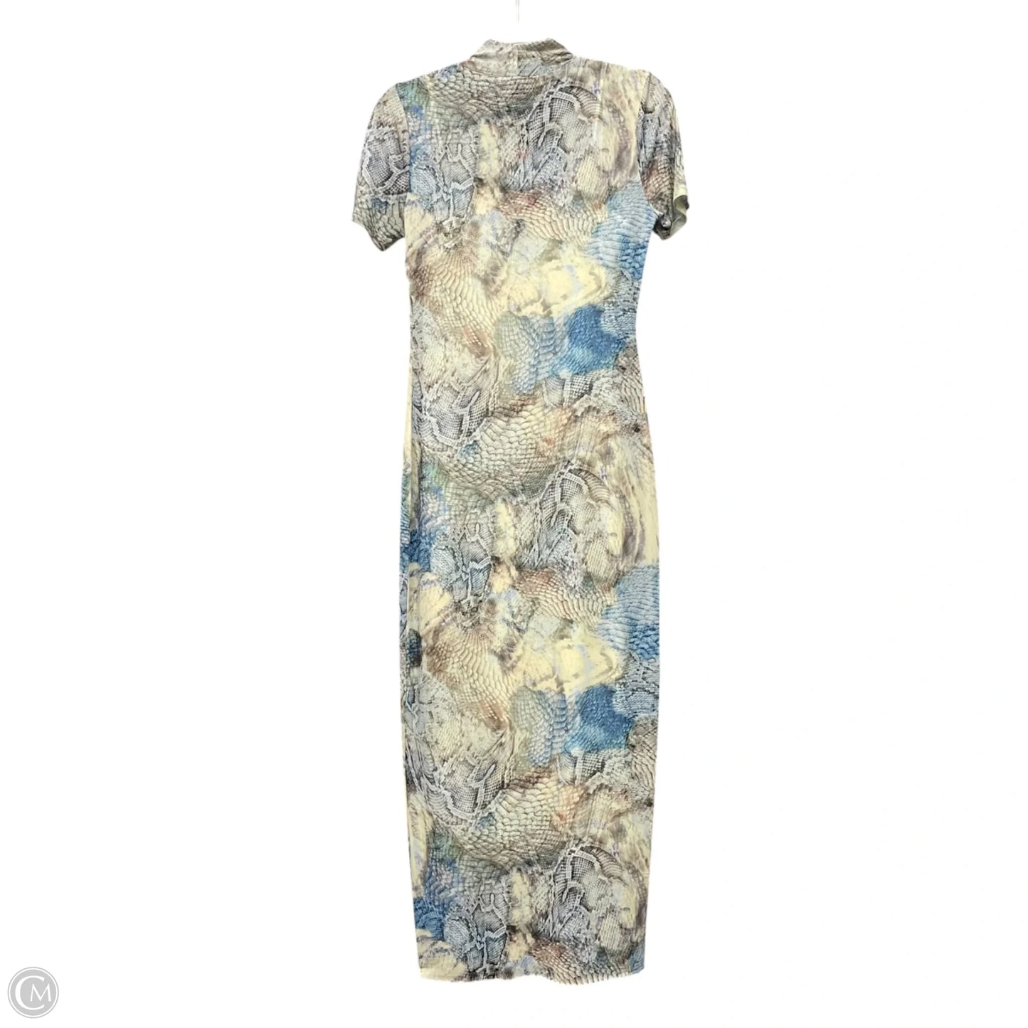 Dress Casual Maxi By Steve Madden In Blue & Cream, Size: S