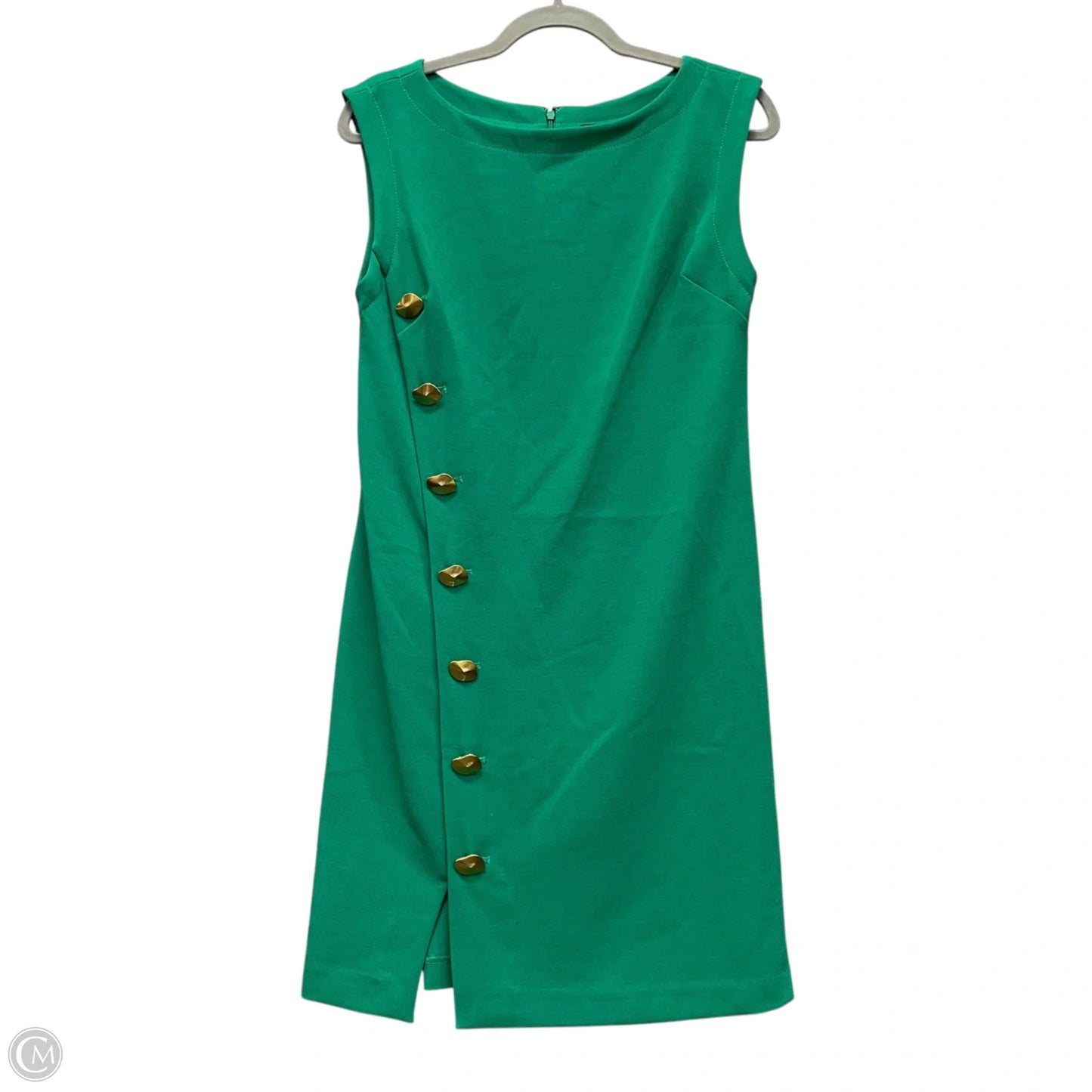 Dress Casual Short By Donna Karan In Green, Size: 2