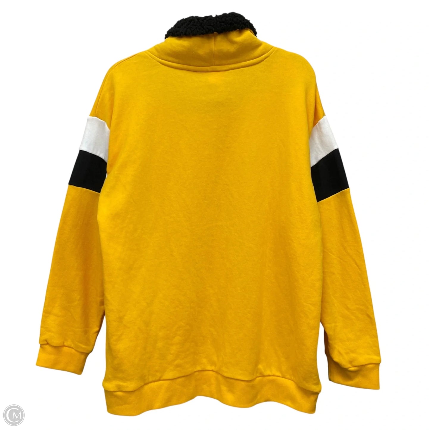 Sweater By Pink In Yellow, Size: L