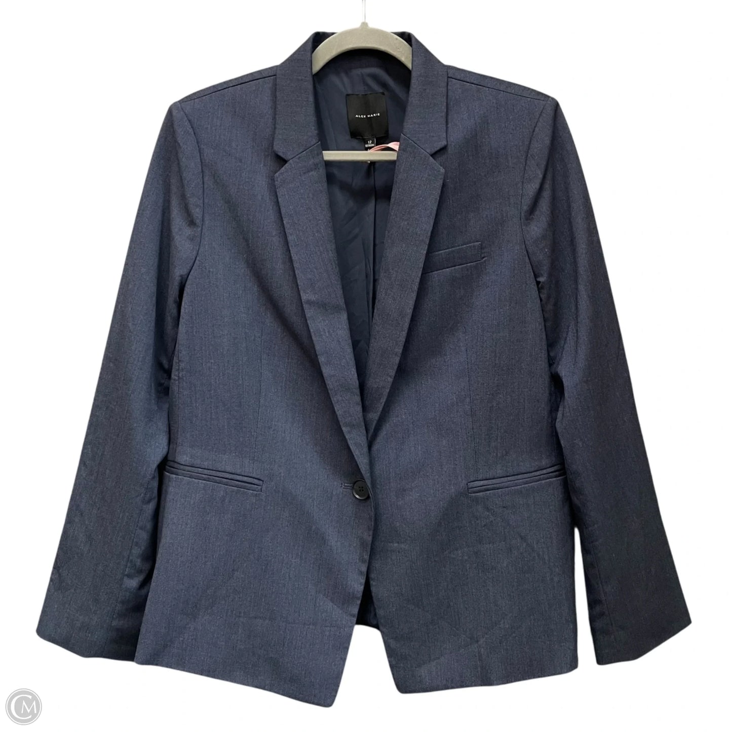 Blazer By Alex Marie In Navy, Size: 12