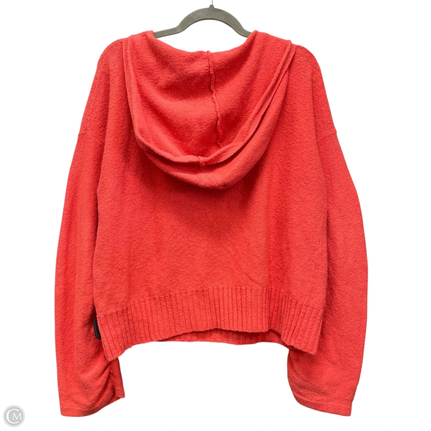 Sweatshirt Hoodie By Moth In Orange, Size: L