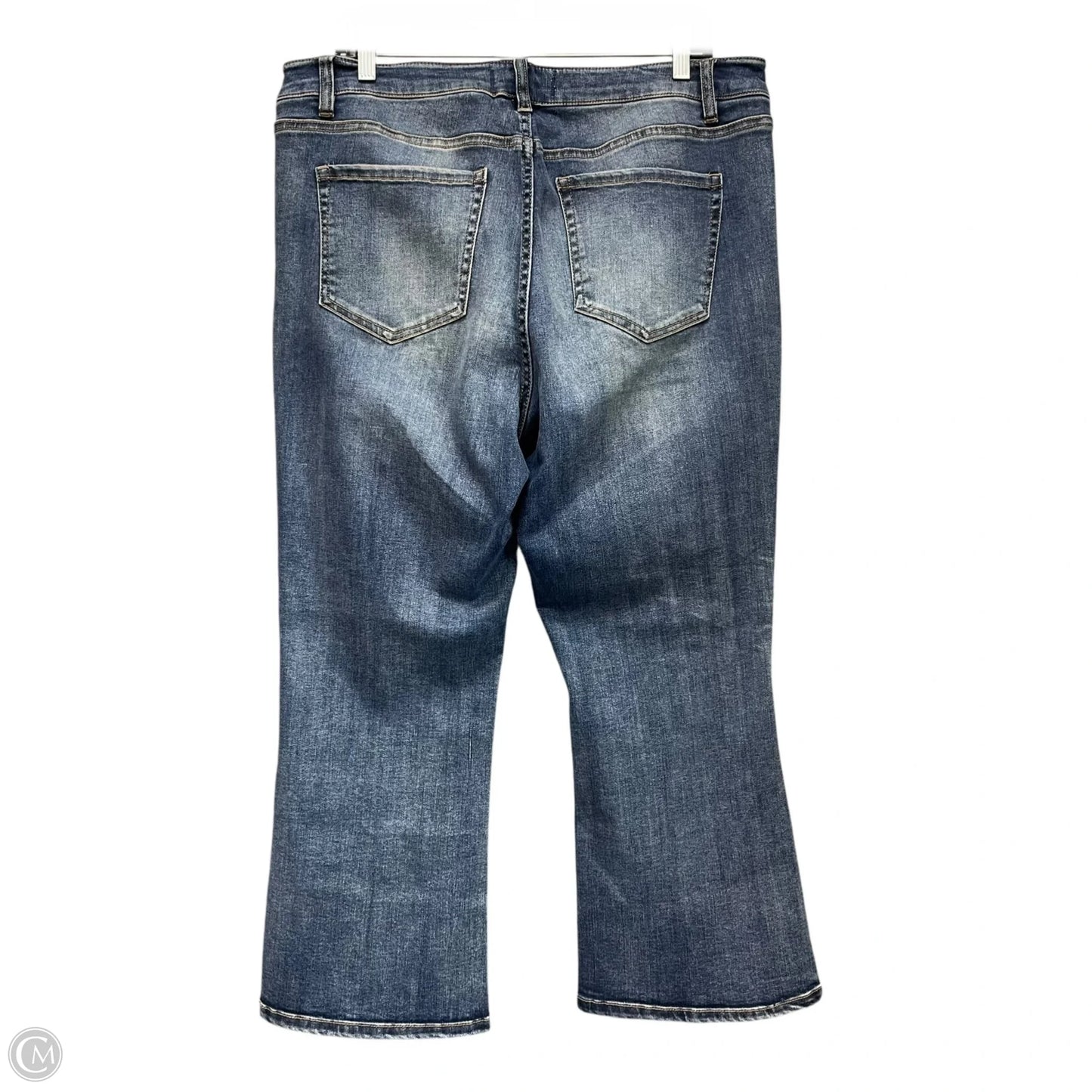 Jeans Boot Cut By Lane Bryant In Blue Denim, Size: 16