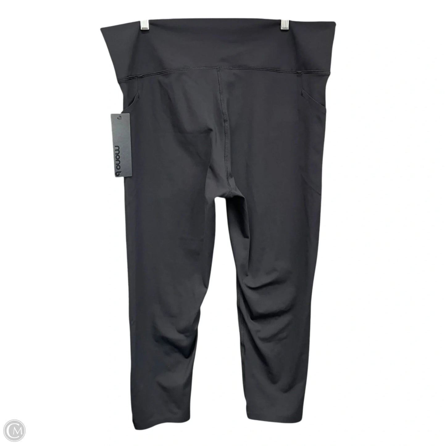 Athletic Leggings Capris By Mono B In Black, Size: 3x