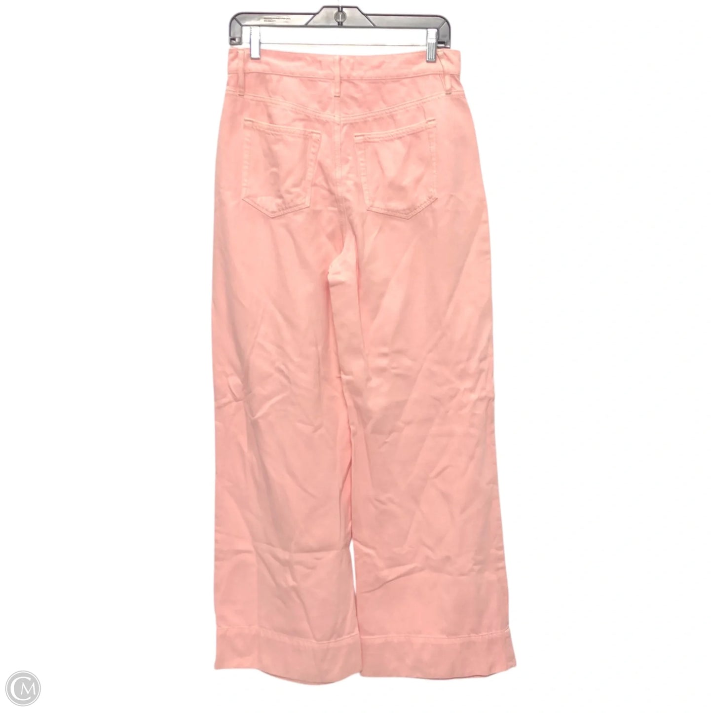 Jeans Wide Leg By Loft In Pink, Size: 4
