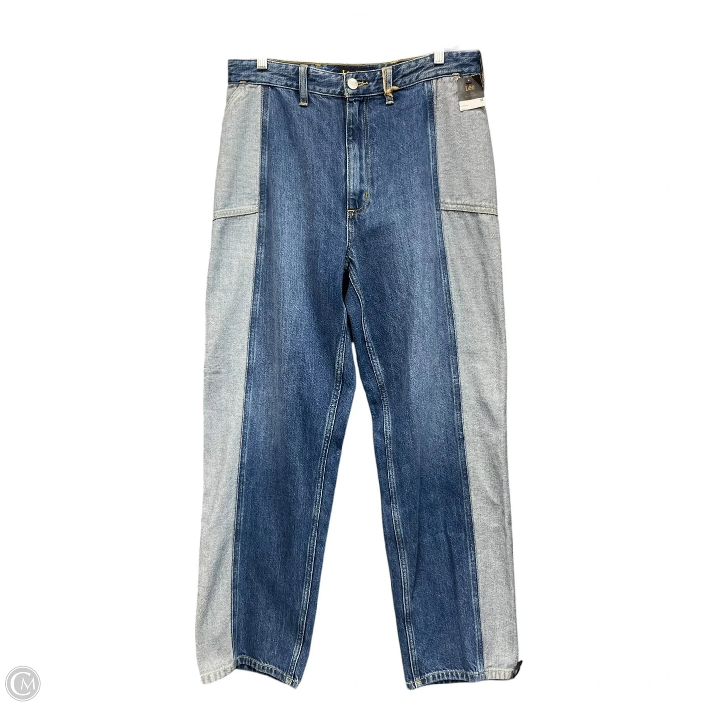 Jeans Wide Leg By Lee In Blue Denim, Size: 10
