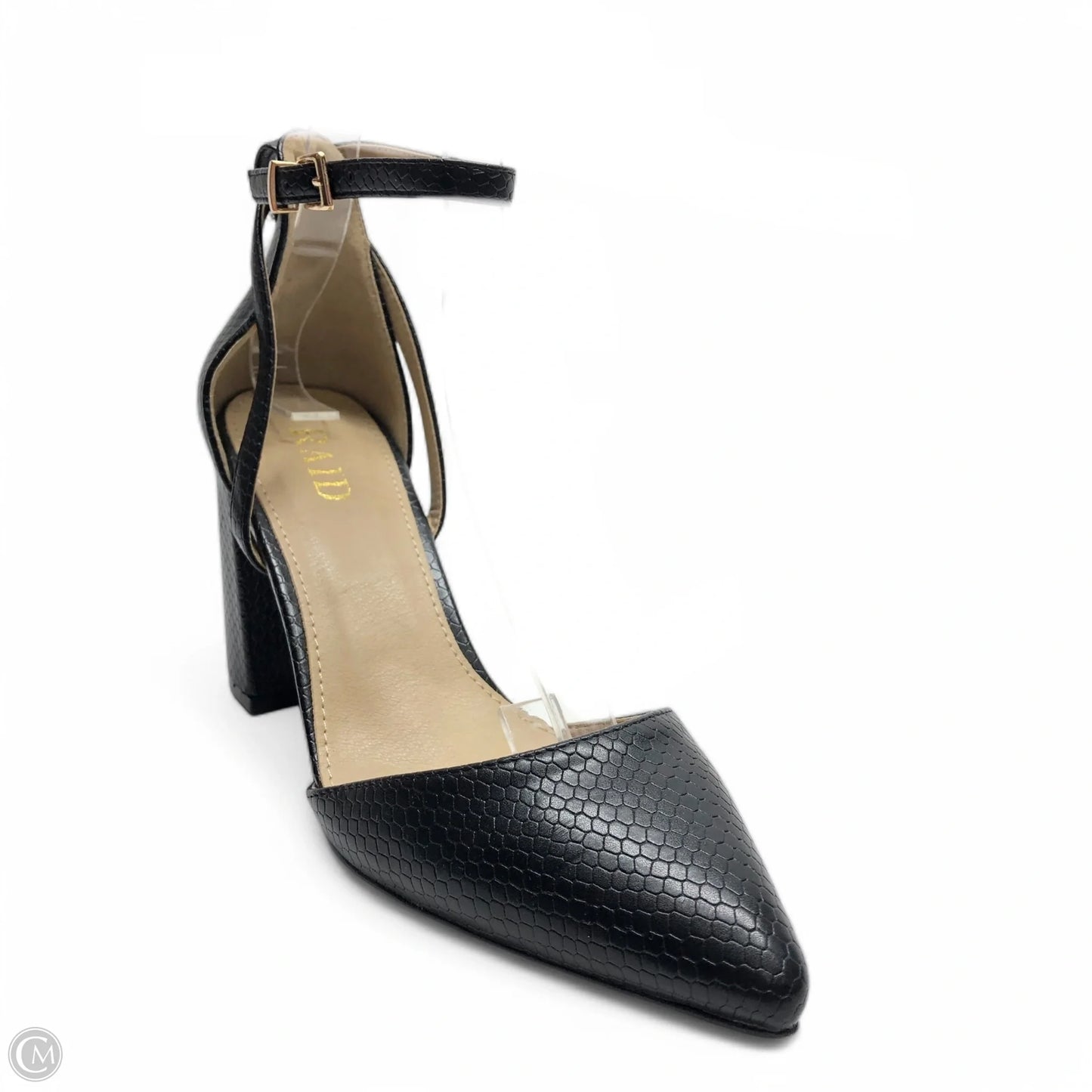 Shoes Heels Block By Clothes Mentor In Black, Size: 7