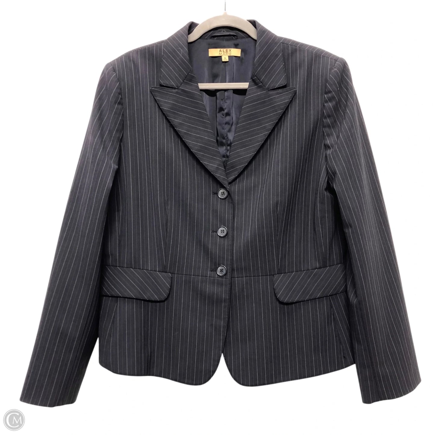 Blazer By Alex Marie In Navy, Size: 16