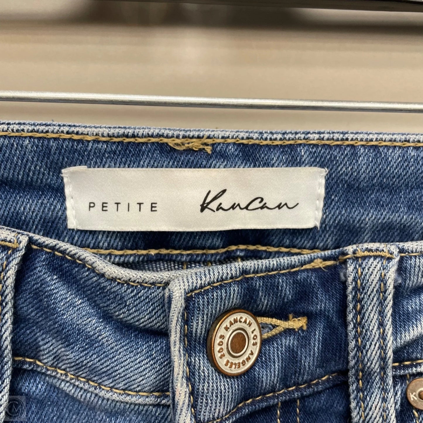 Jeans Flared By Kancan In Blue Denim, Size: 0