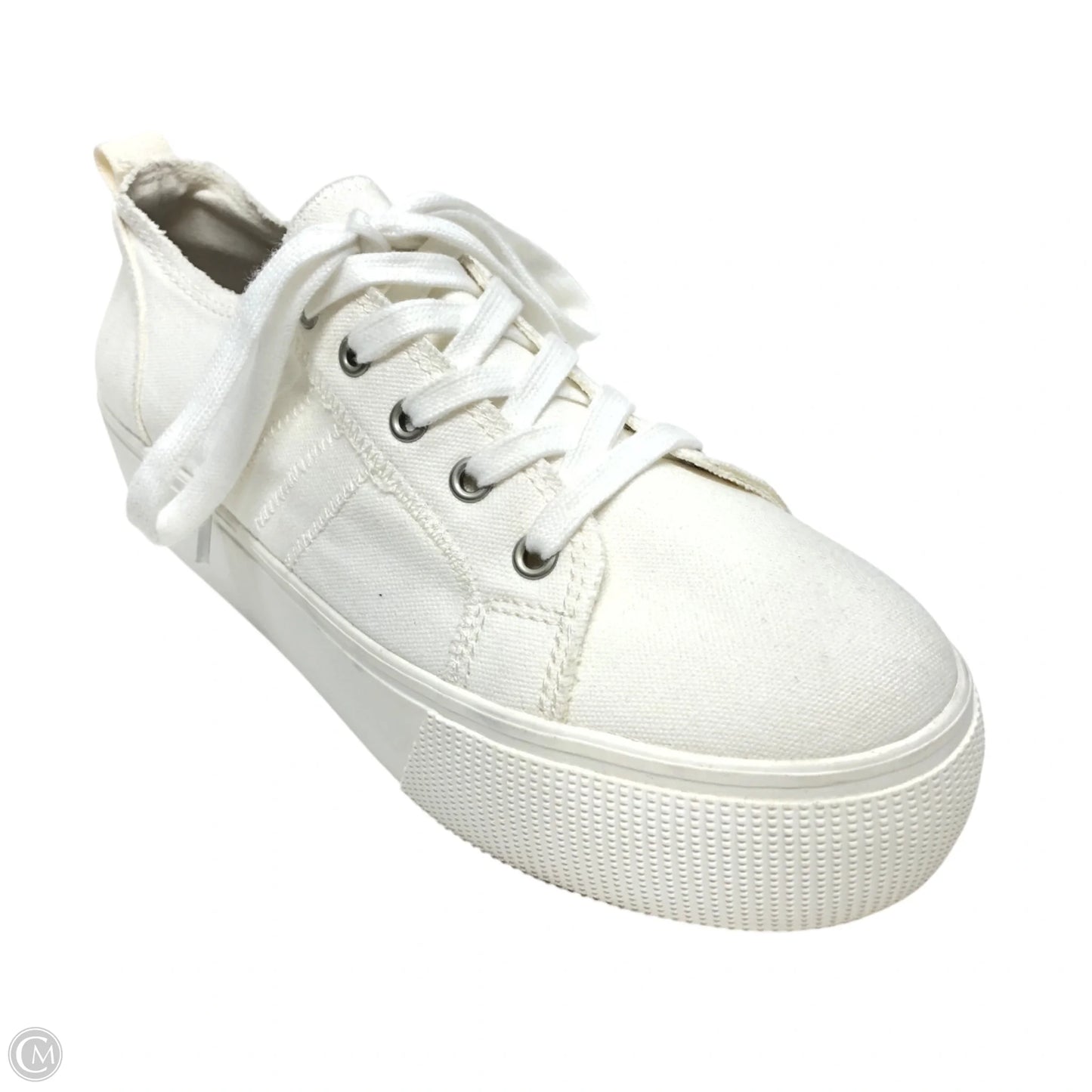Shoes Sneakers Platform By Clothes Mentor In White, Size: 10