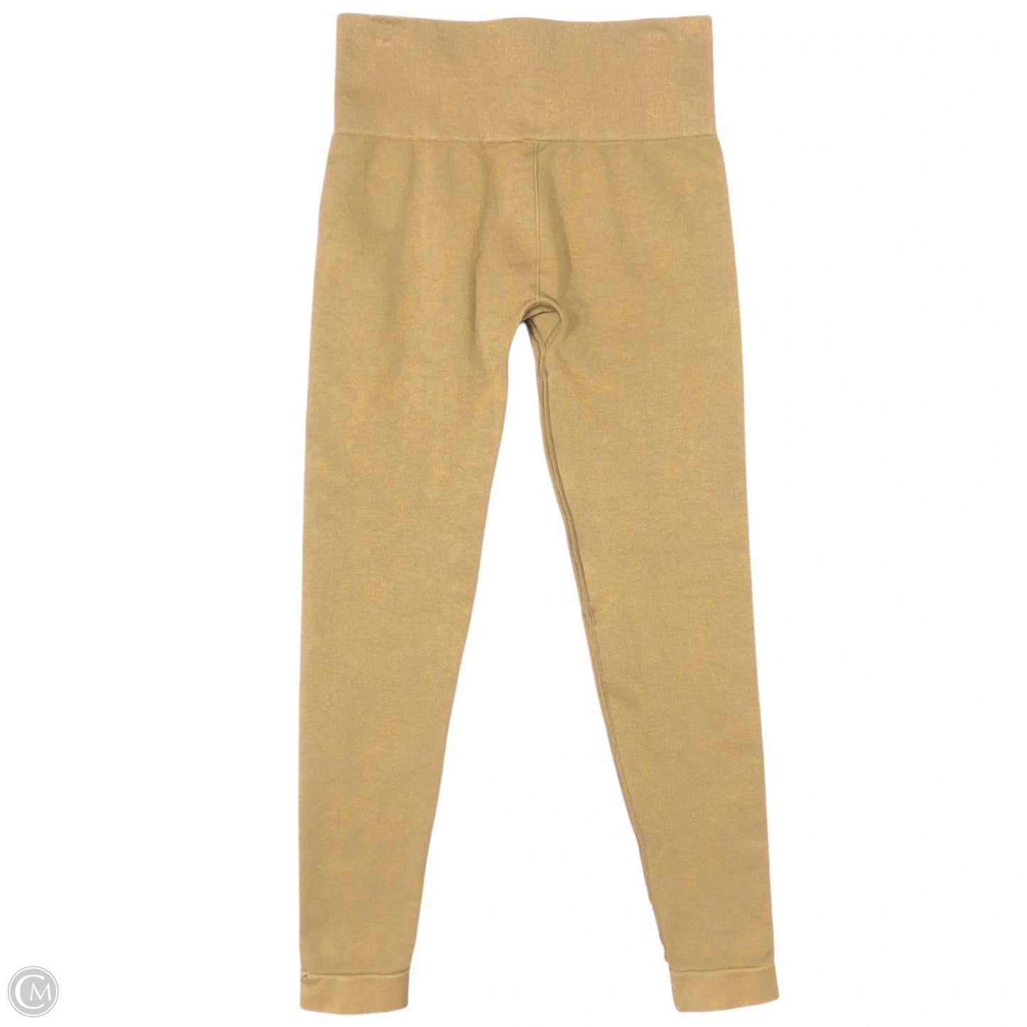 Athletic Leggings By Gym Shark In Tan, Size: S