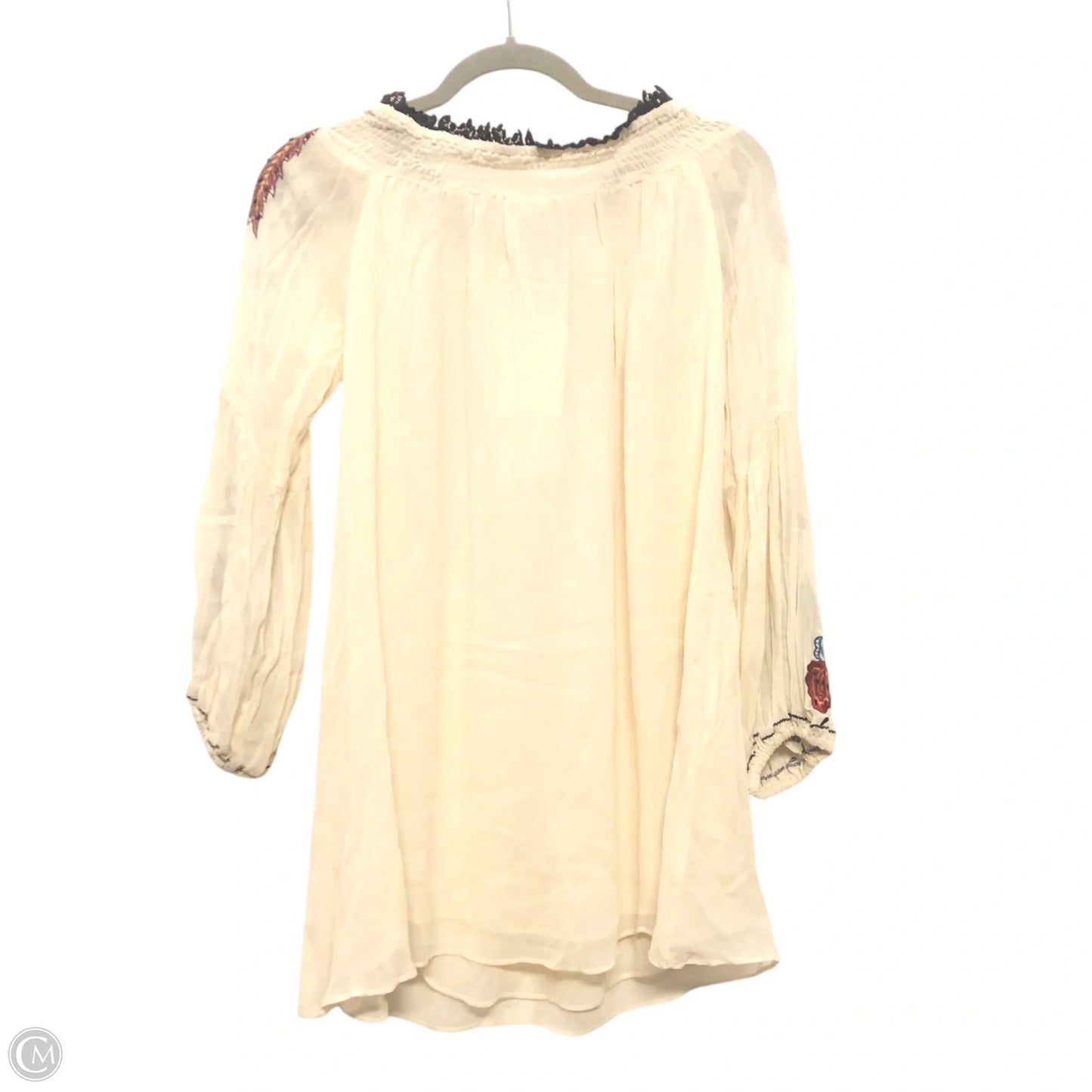 Tunic Long Sleeve By Cmc In Cream, Size: S