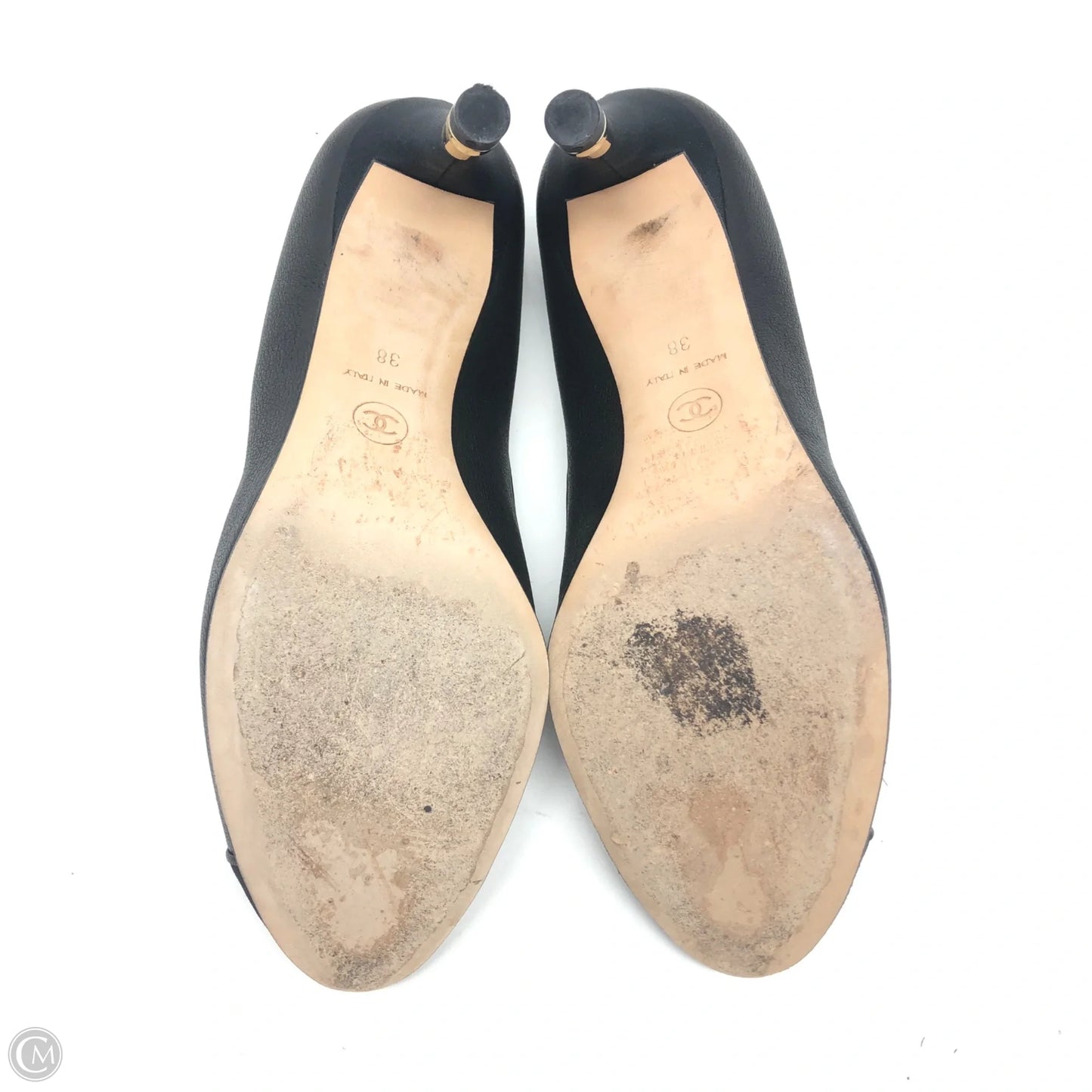 Shoes Luxury Designer By Chanel In Black, Size: 7.5