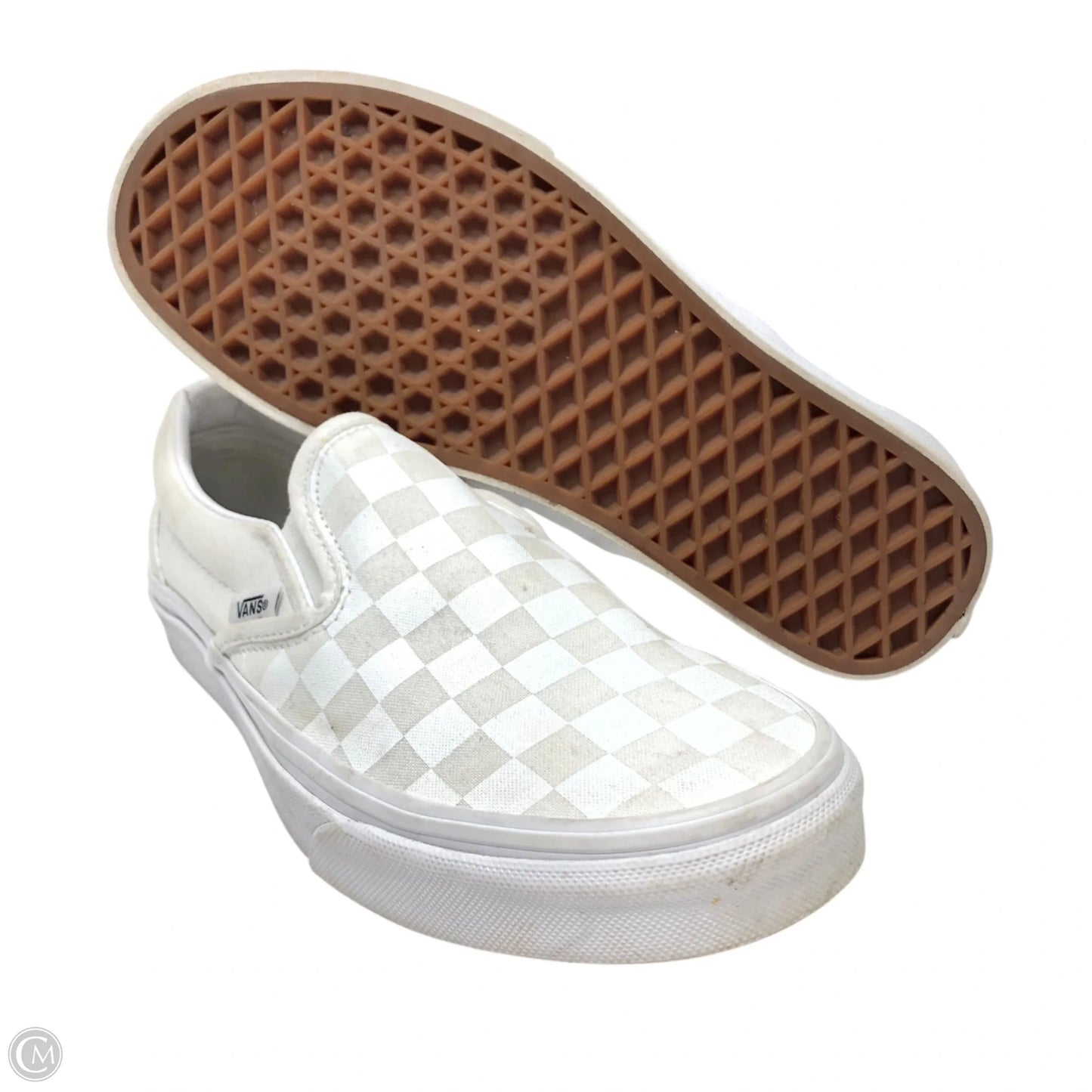 Shoes Sneakers By Vans In White, Size: 7