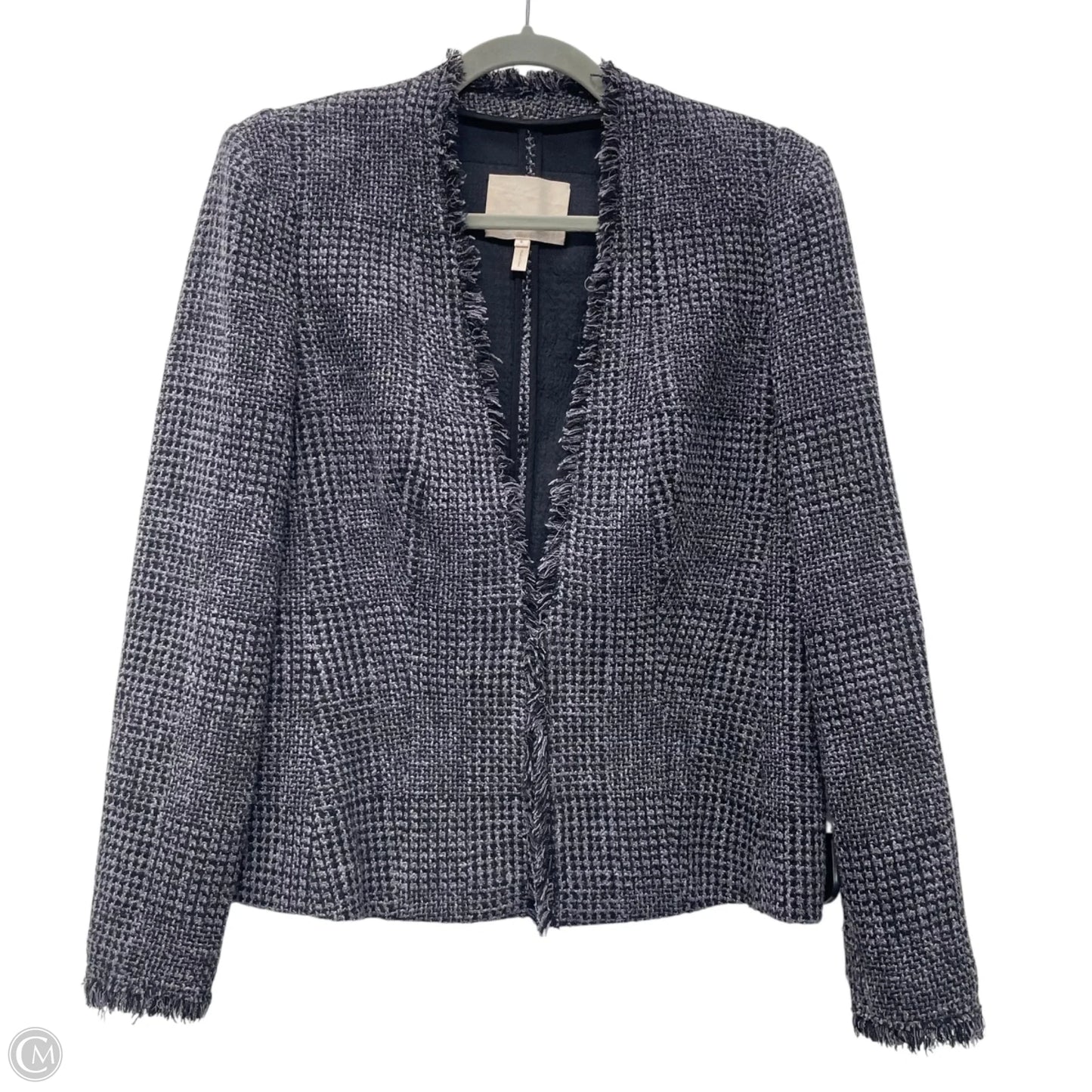 Blazer By Rebecca Taylor In Black & Purple, Size: 6