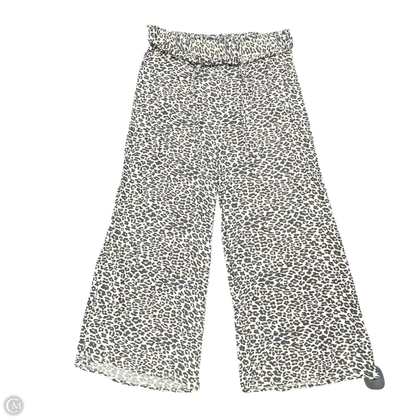 Pants Wide Leg By C And C In Animal Print, Size: M