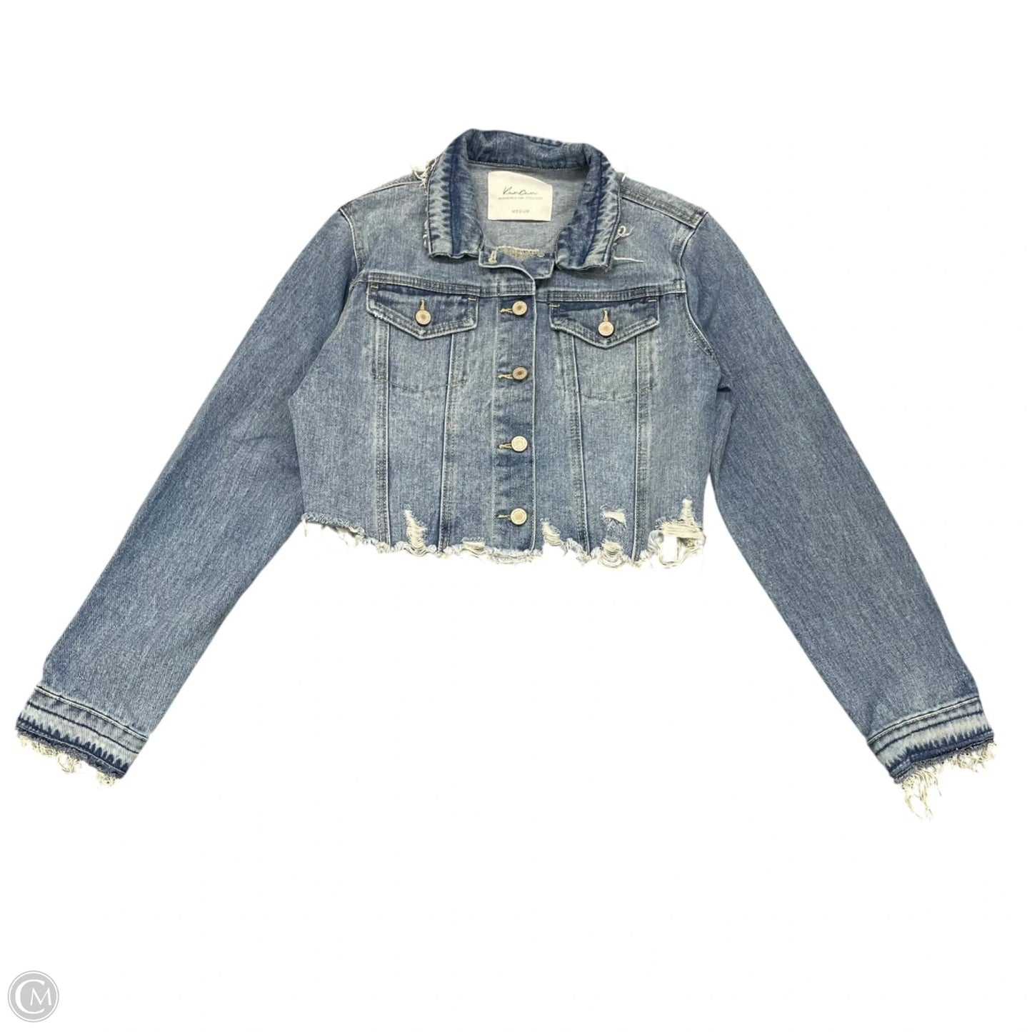 Jacket Denim By Maurices In Blue Denim, Size: M