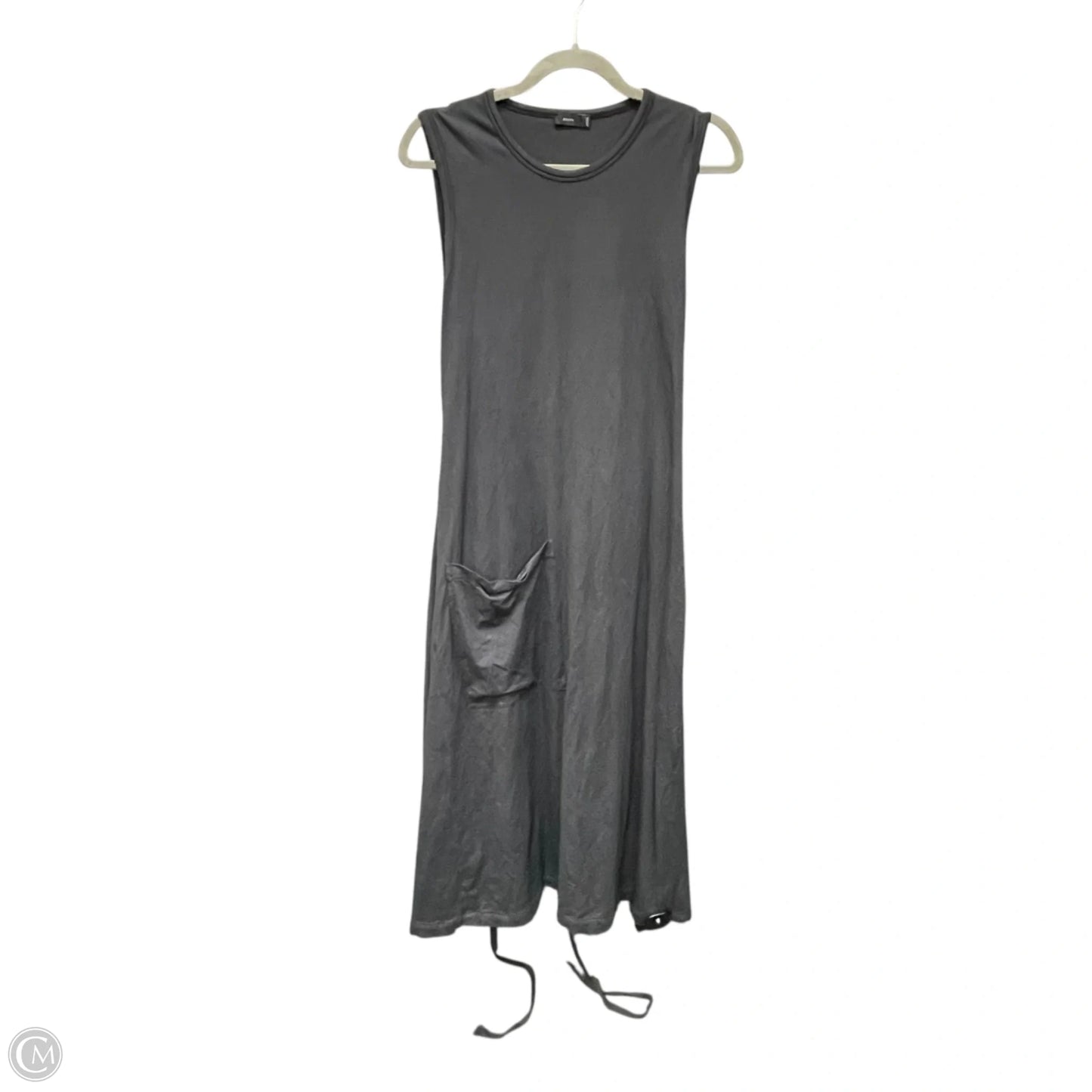 Dress Casual Midi By Joseph In Grey, Size: Medium