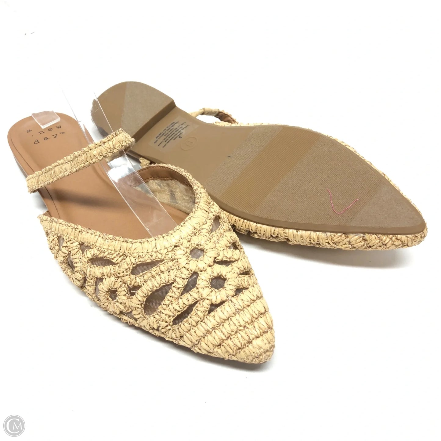 Shoes Flats By A New Day In Beige, Size: 9