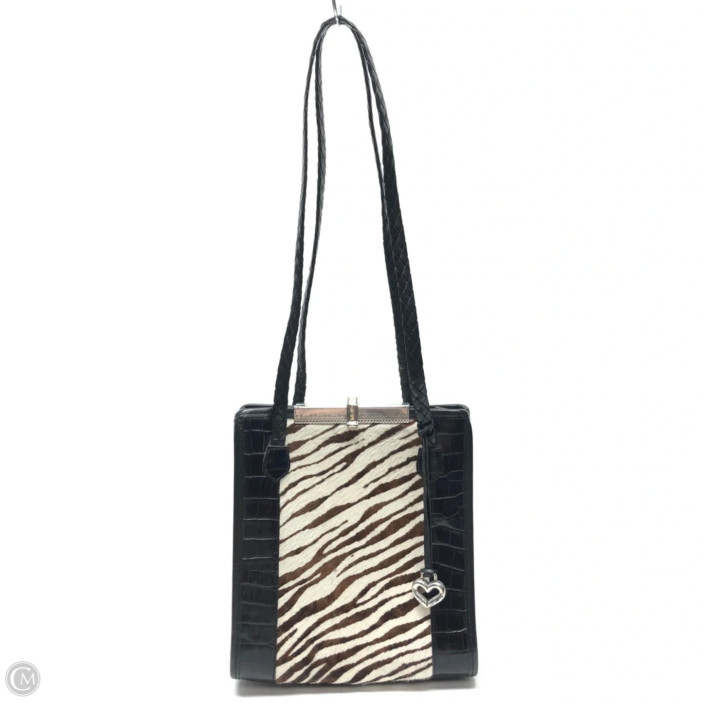 Handbag Leather By Brighton, Size: Small