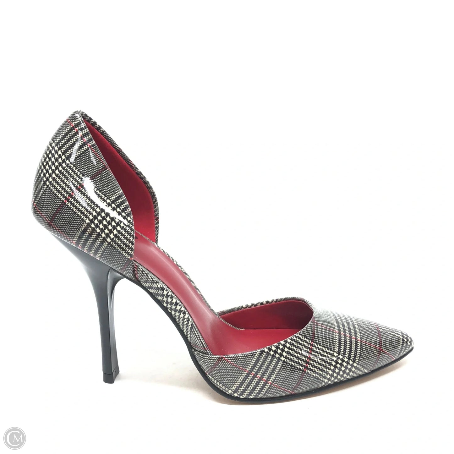 Shoes Heels Stiletto By Mix No 6 In Plaid Pattern, Size: 7