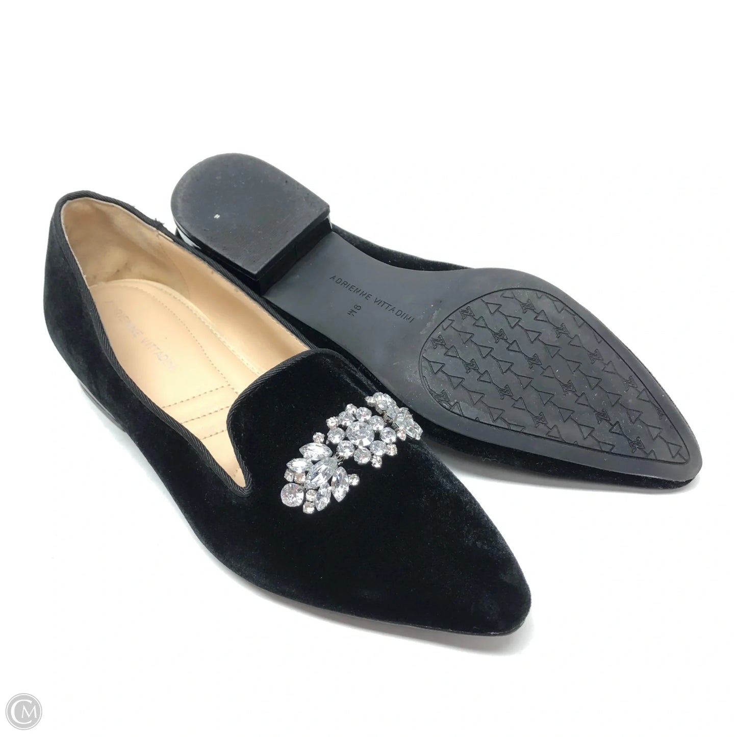 Shoes Flats By Adrienne Vittadini In Black, Size: 9