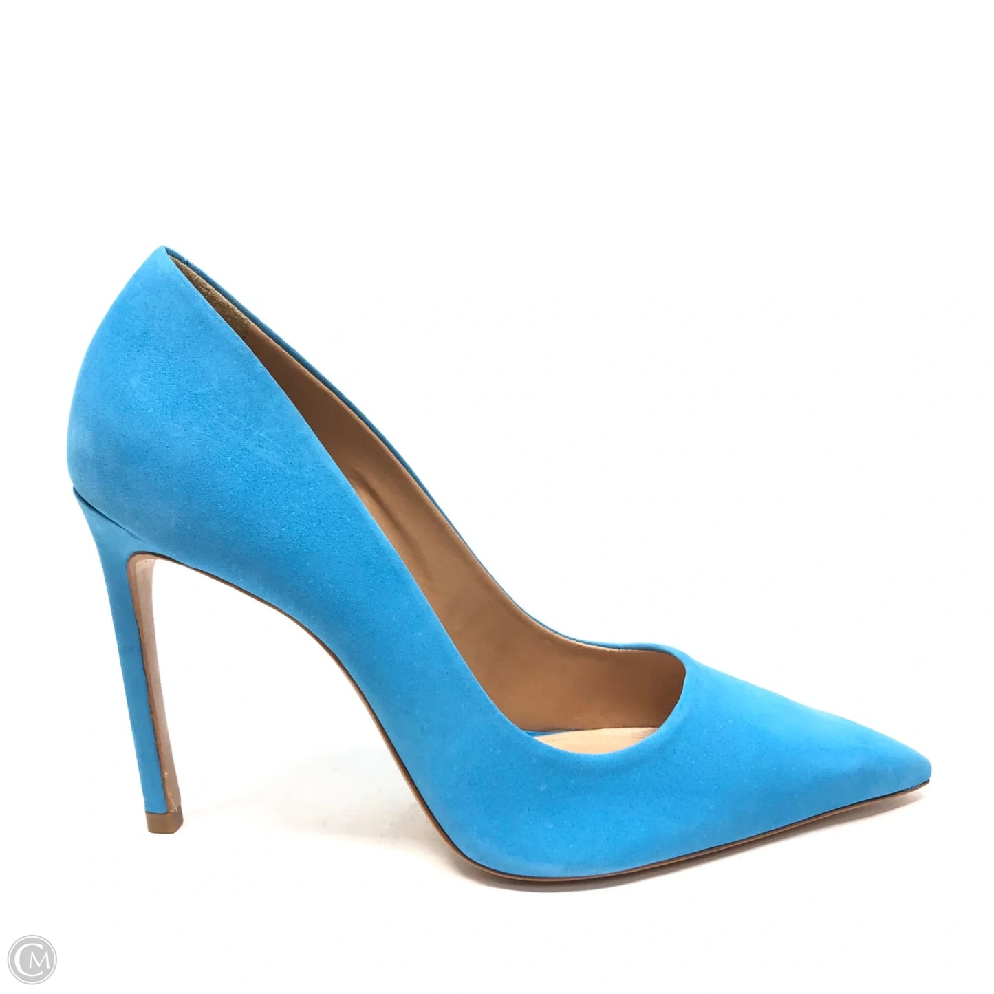 Shoes Heels Stiletto By Cmc In Blue, Size: 8.5