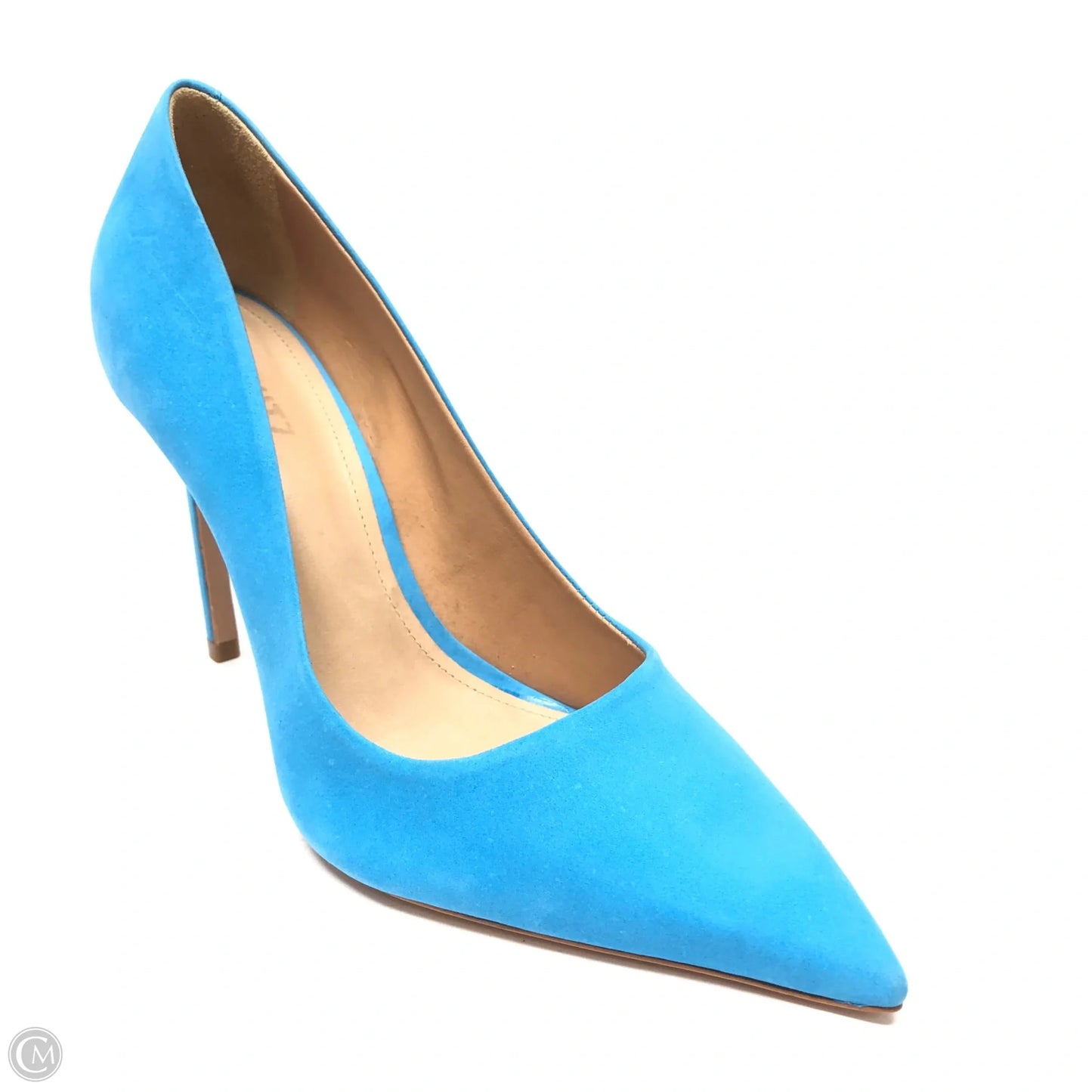 Shoes Heels Stiletto By Cmc In Blue, Size: 8.5
