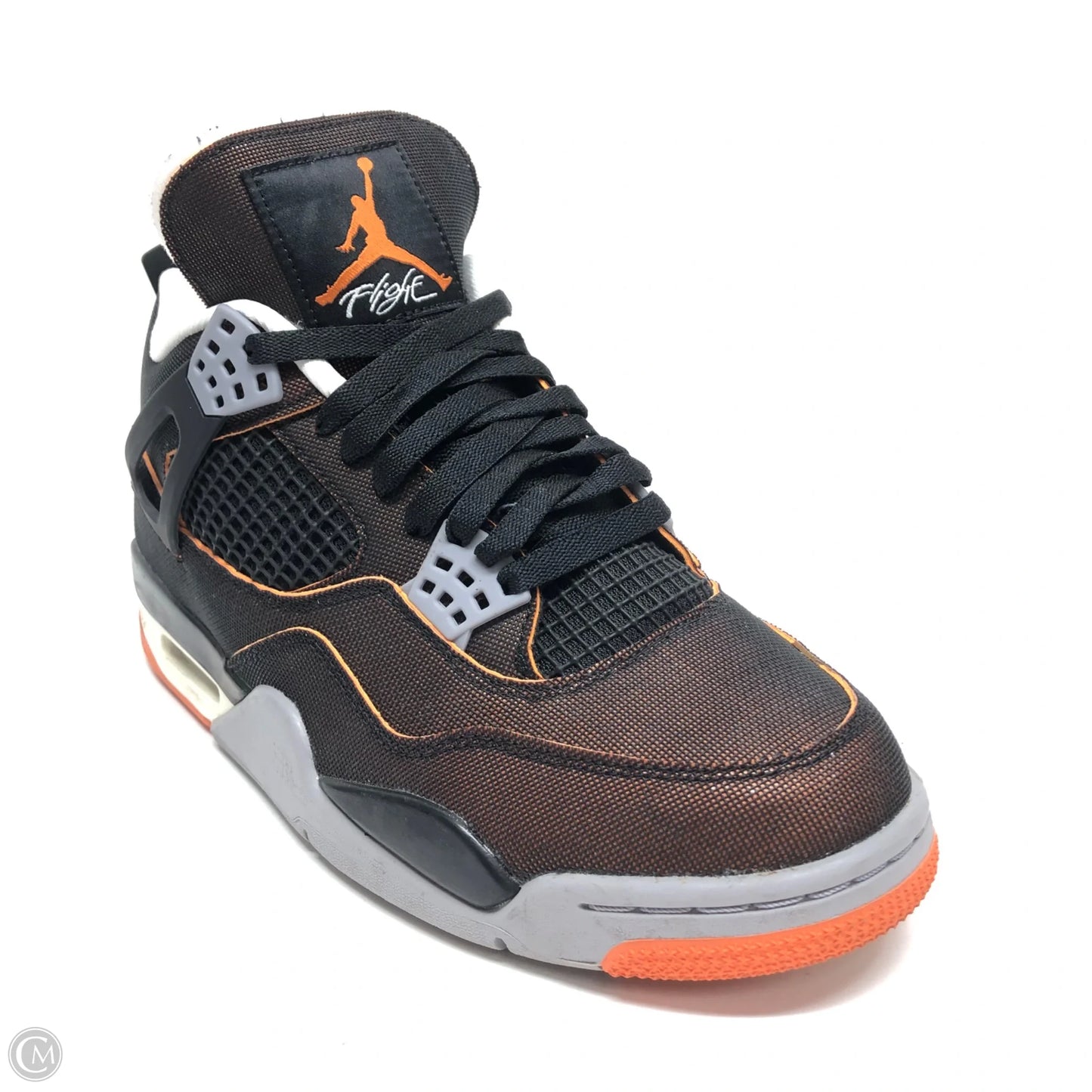 Shoes Sneakers By Nike In Black & Orange, Size: 10