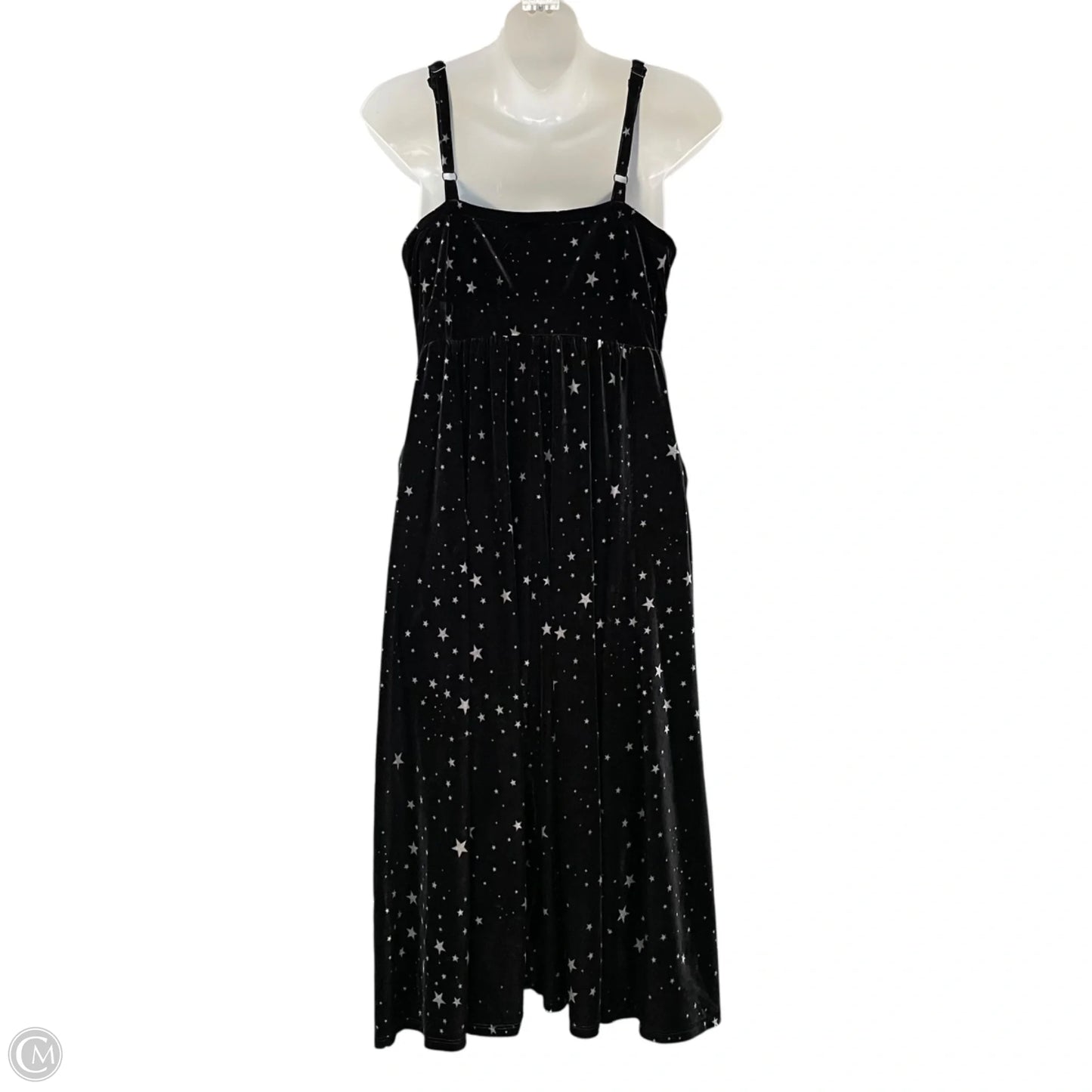 Dress Casual Short By Torrid In Black & Grey, Size: M