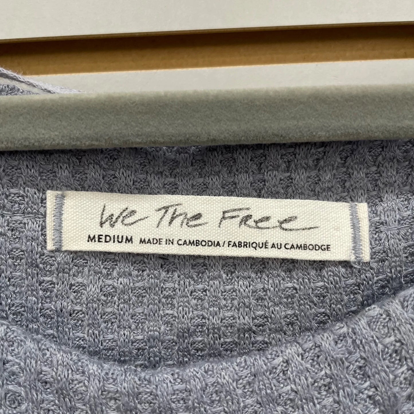 Tunic Long Sleeve By We The Free In Grey, Size: M