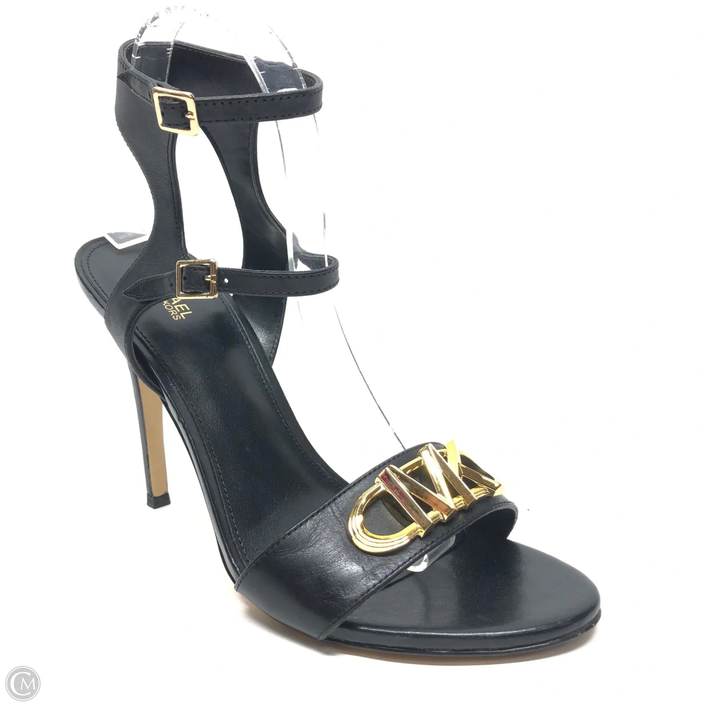 Sandals Heels Stiletto By Michael By Michael Kors In Black, Size: 9