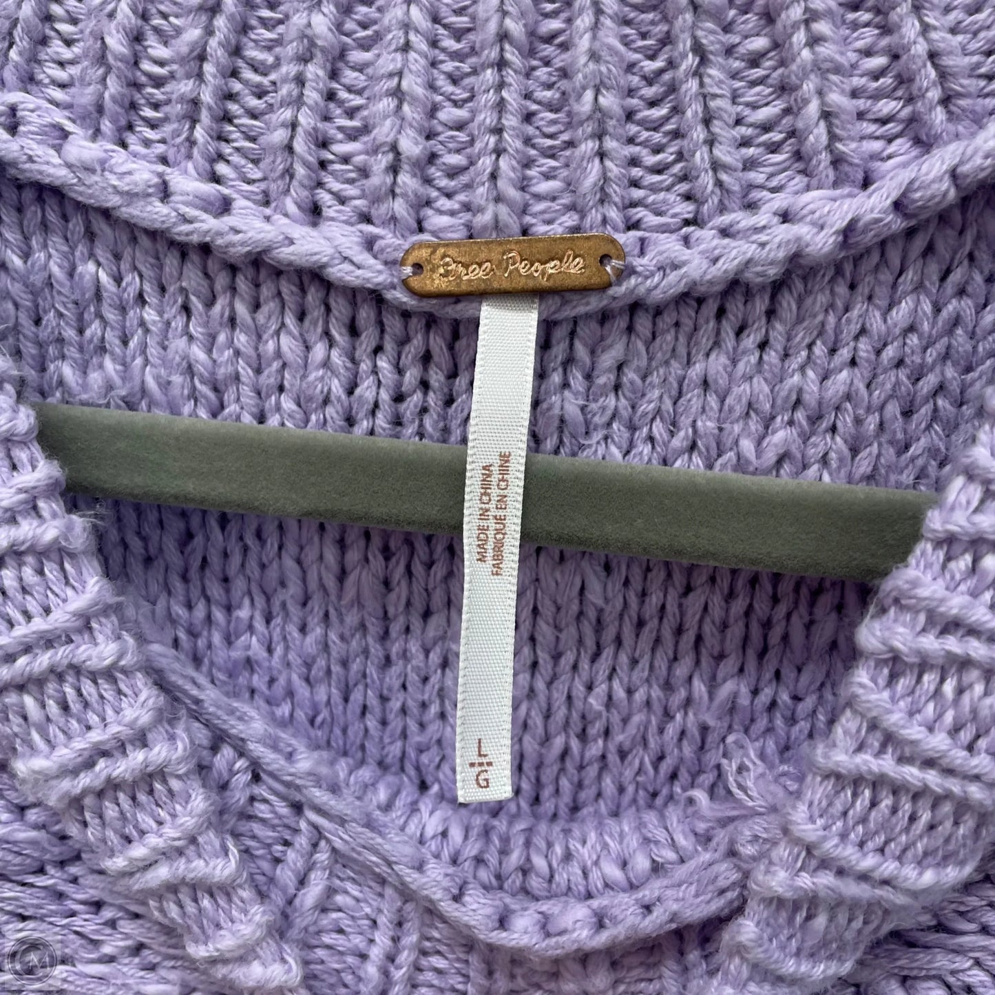 Sweater By Free People In Purple, Size: L