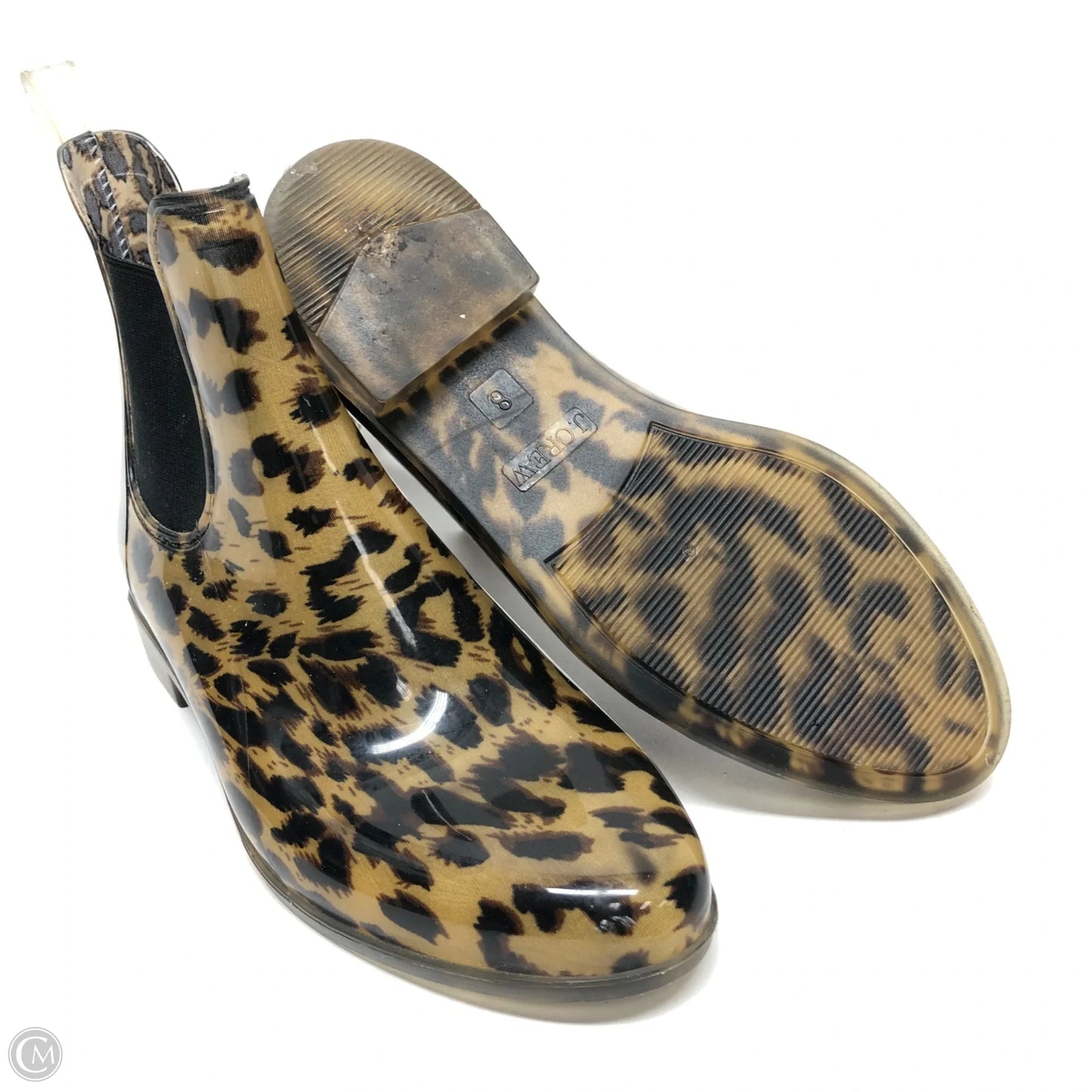 Boots Rain By J. Crew In Animal Print, Size: 8