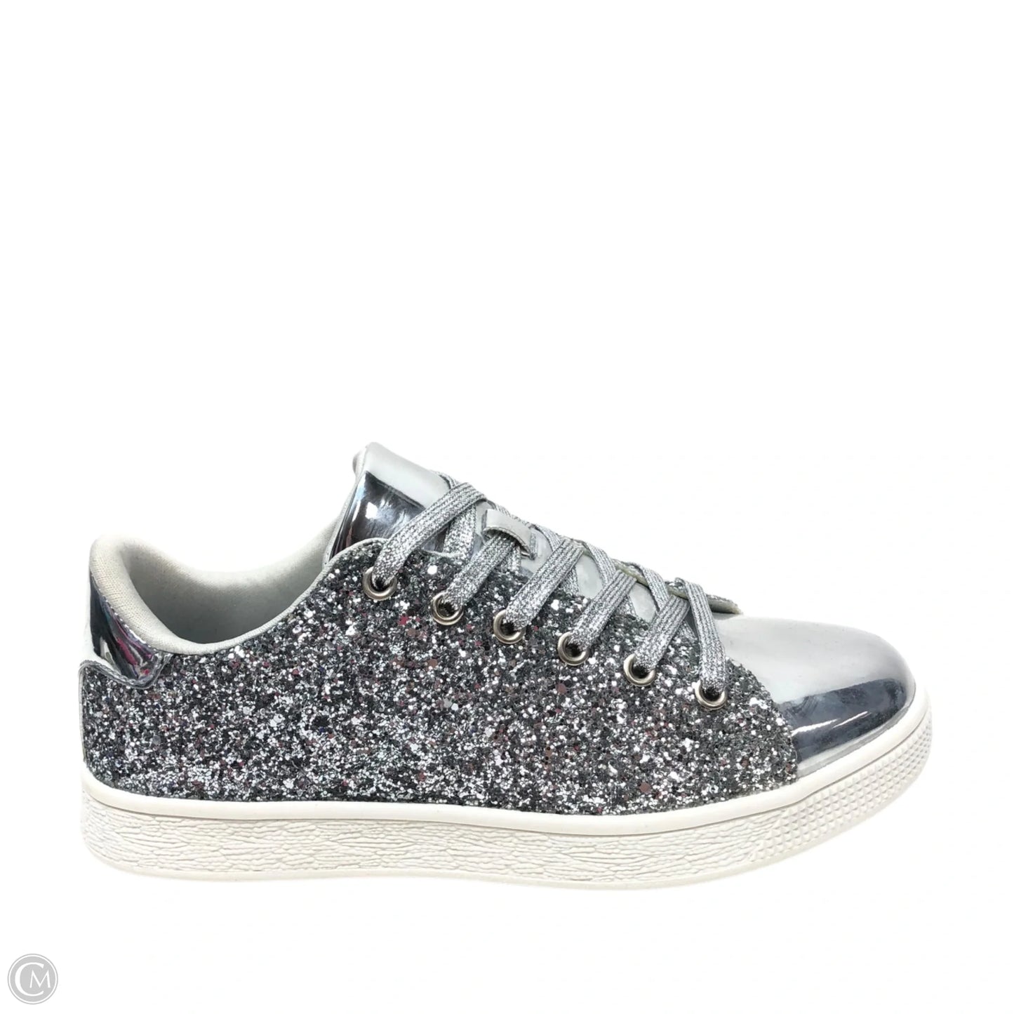 Shoes Sneakers By Cme In Silver, Size: 8