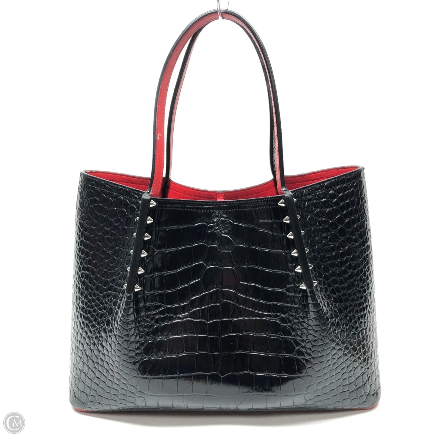 Tote Luxury Designer By Christian Louboutin, Size: Small