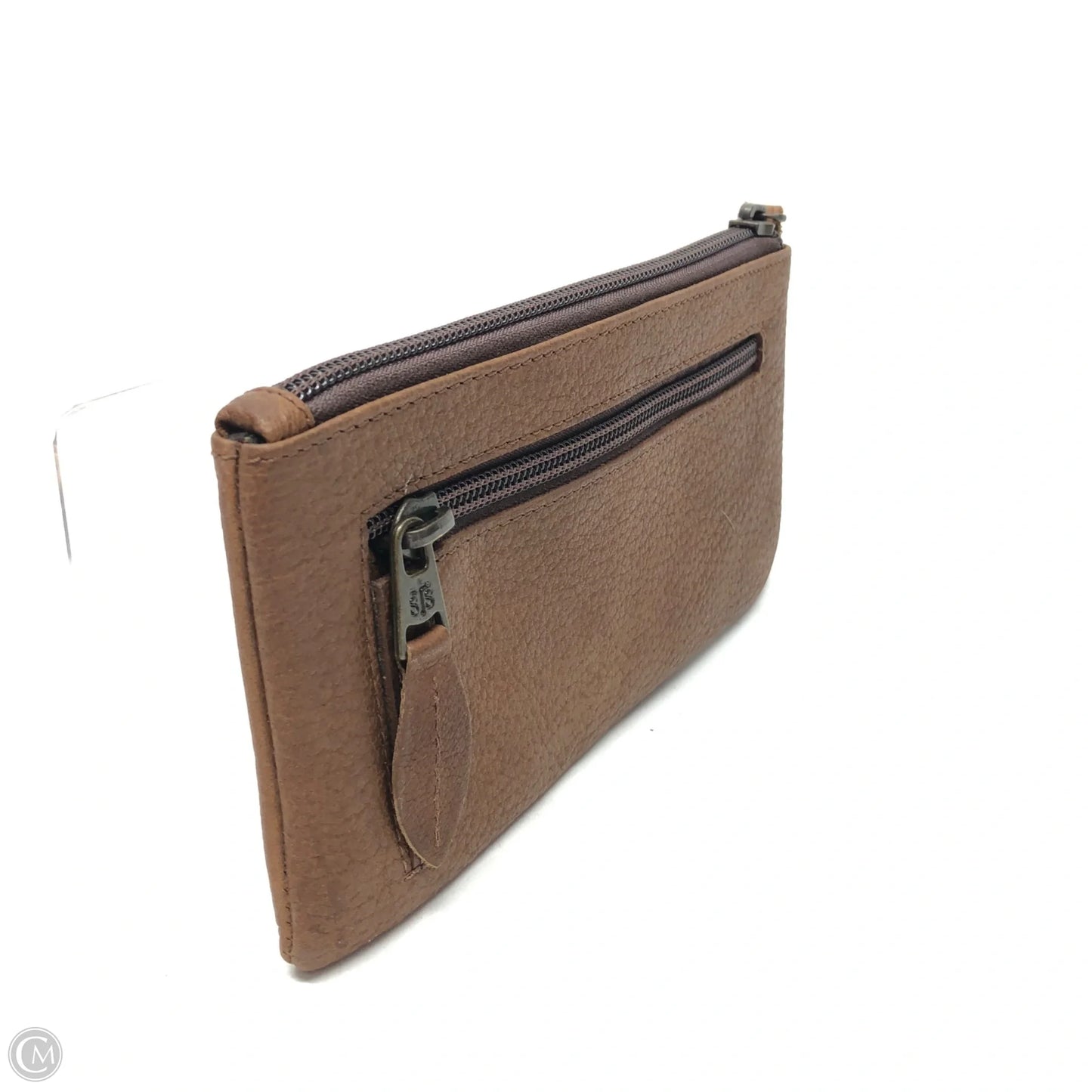 Wallet Leather By Cmc, Size: Medium