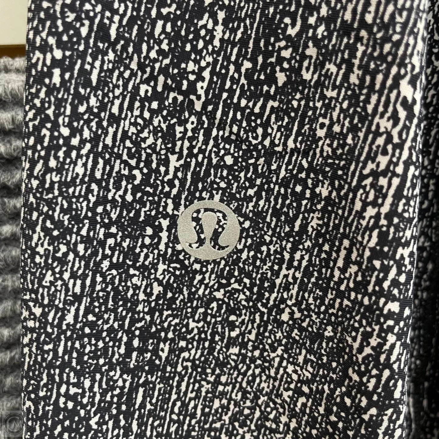 Athletic Skort By Lululemon In Black & White, Size: 6