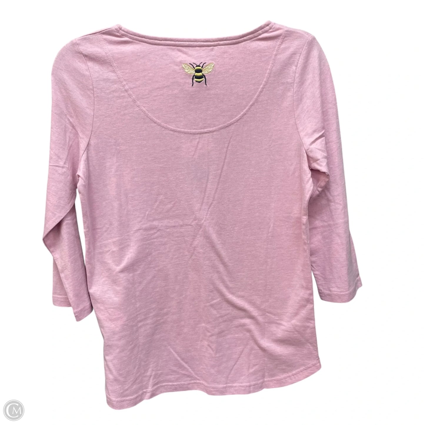 Top 3/4 Sleeve By Joules In Pink, Size: S