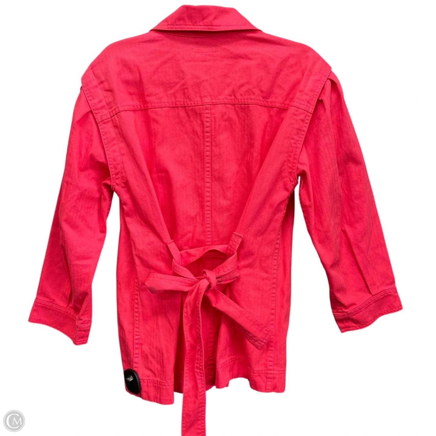 Jacket Denim By Joie In Coral, Size: S