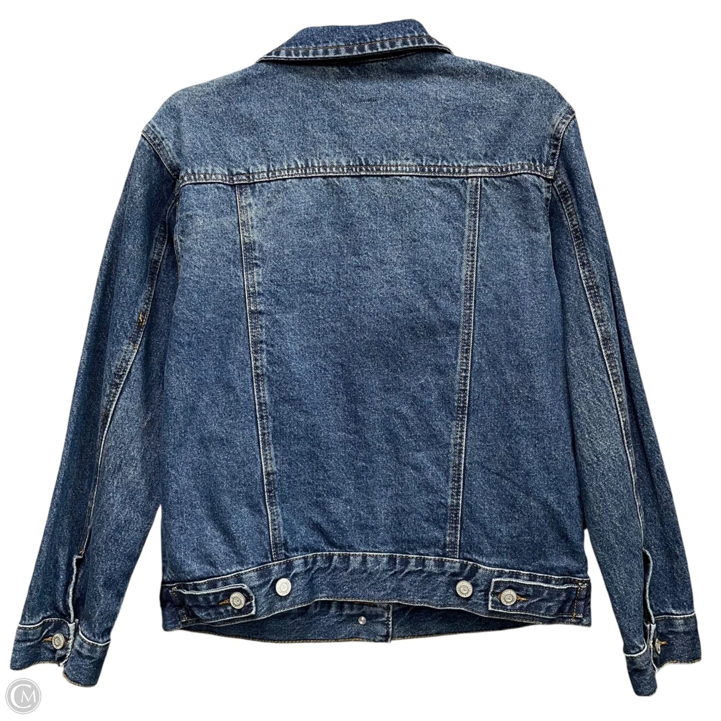 Jacket Denim By True Craft In Blue Denim, Size: S