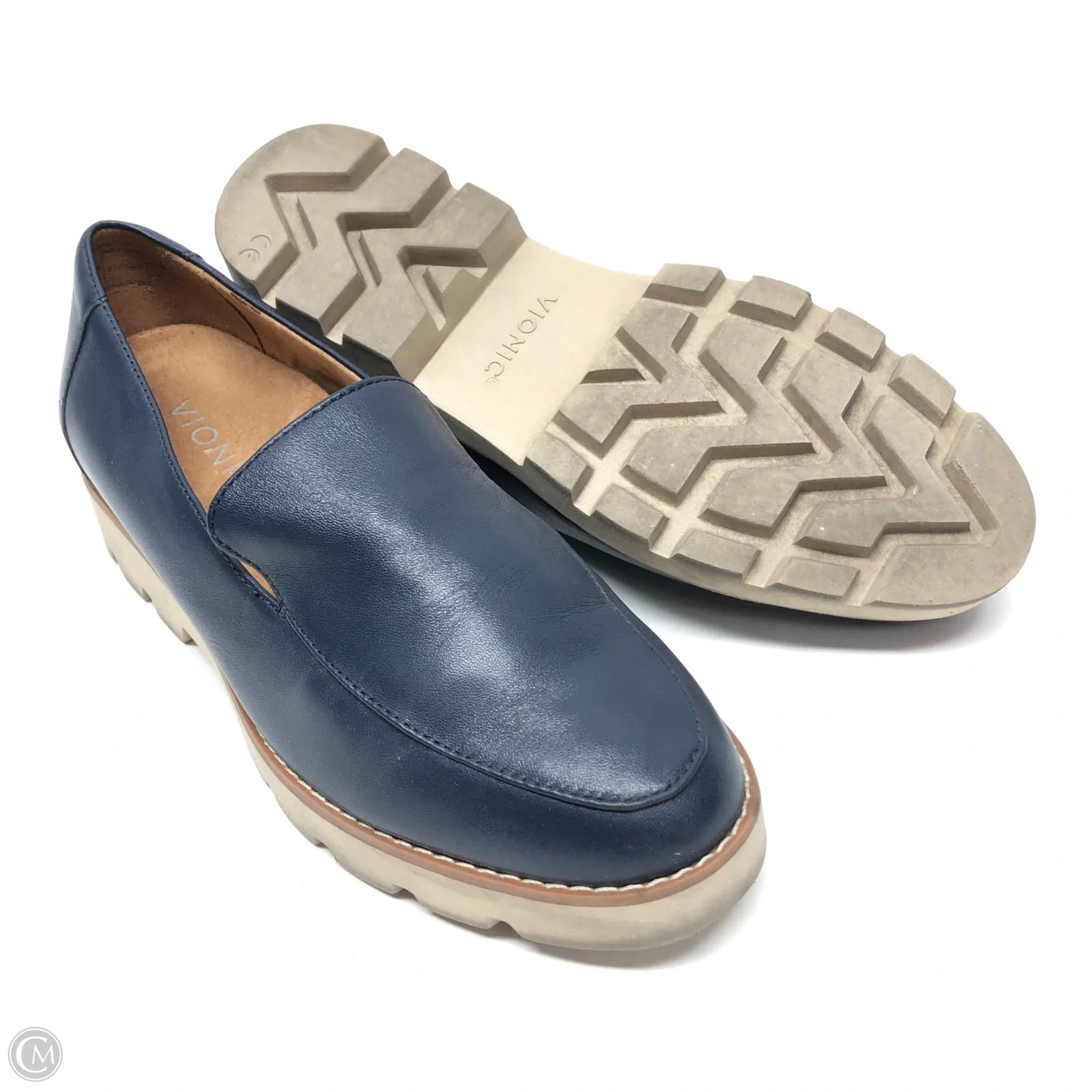 Shoes Flats By Vionic In Blue, Size: 6